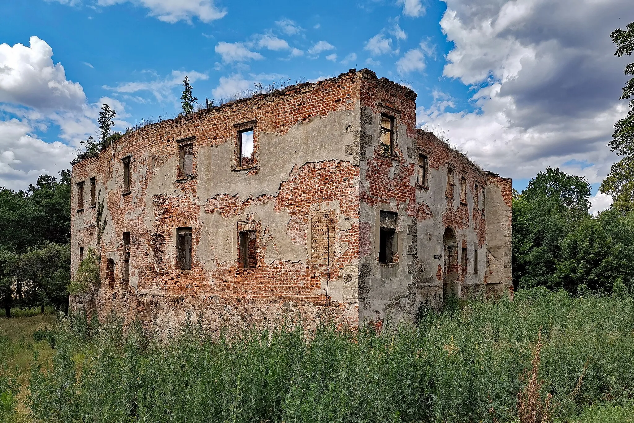 Photo showing: Janowiec castle (Malomice, Poland)