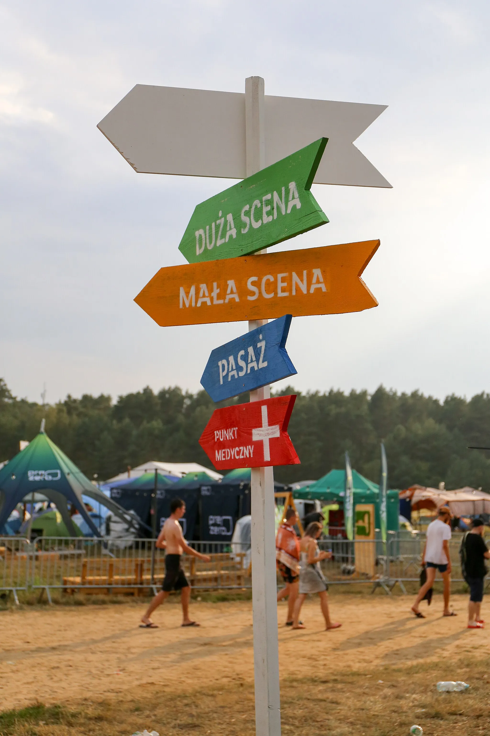 Photo showing: Pol’and’Rock Festival in 2019.
