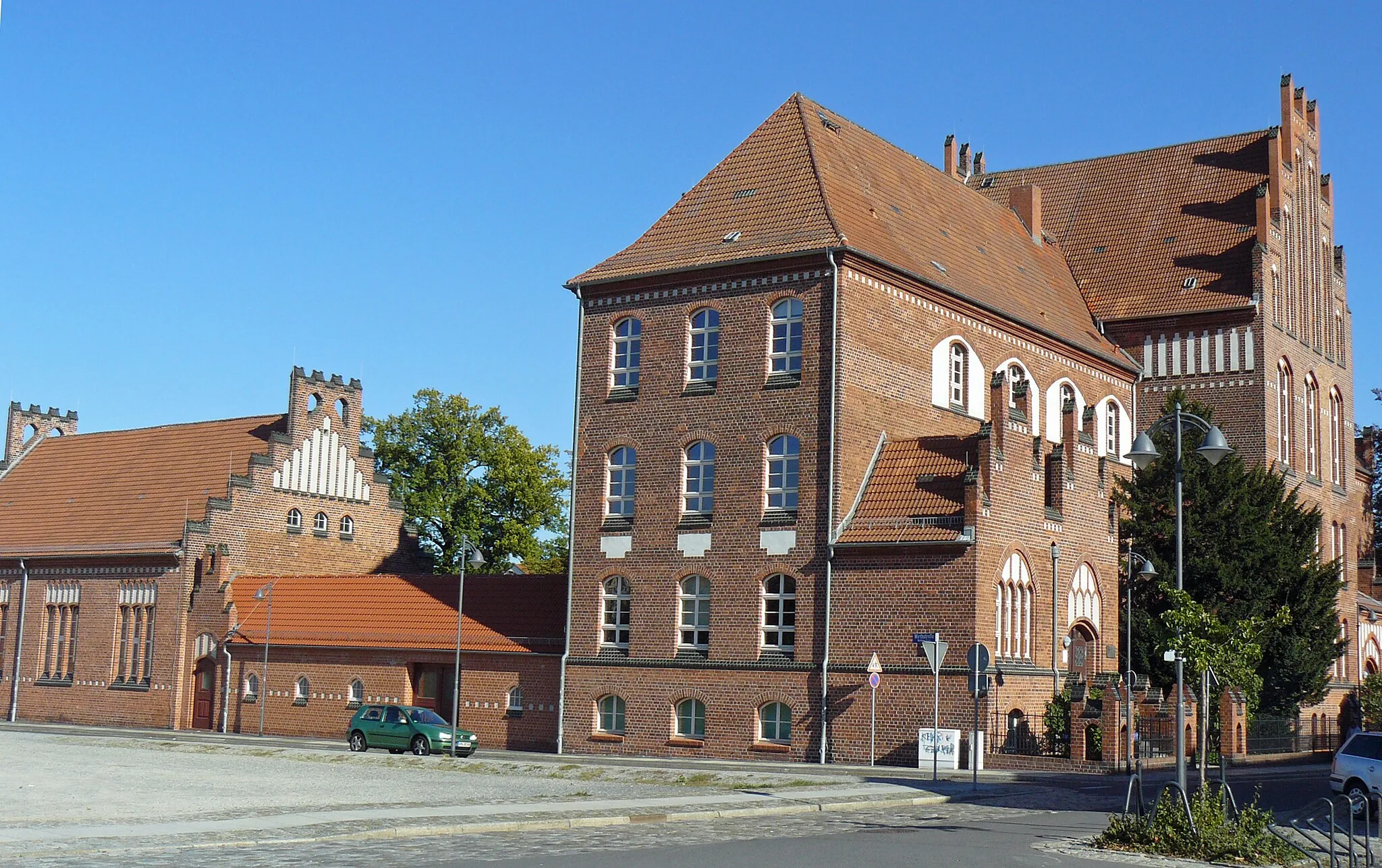 Photo showing: Berufsorientierenden Oberschule in Spremberg/ Niederlausitz