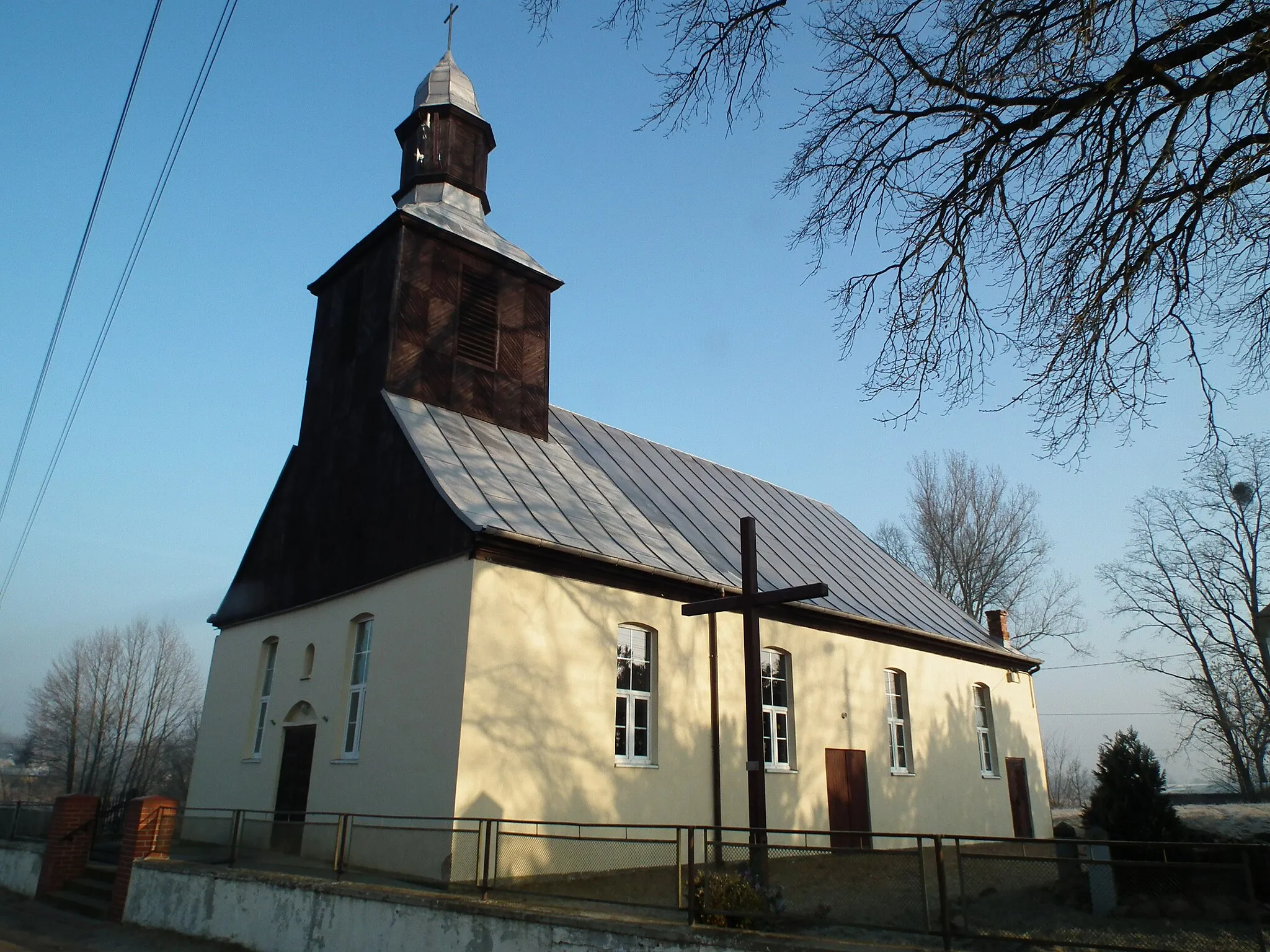 Photo showing: Kościół św. Stanisława Biskupa w Górecku (lubuskie).