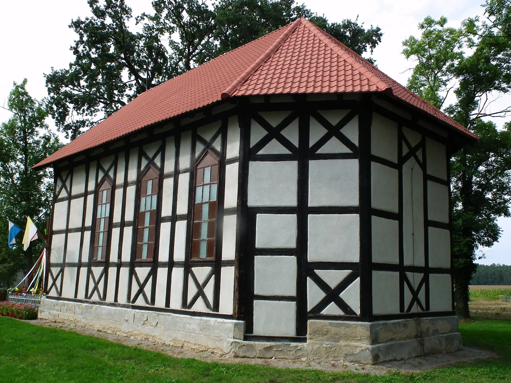 Photo showing: Kościół MB Częstochowskiej w Grabowie w gm. Torzym.