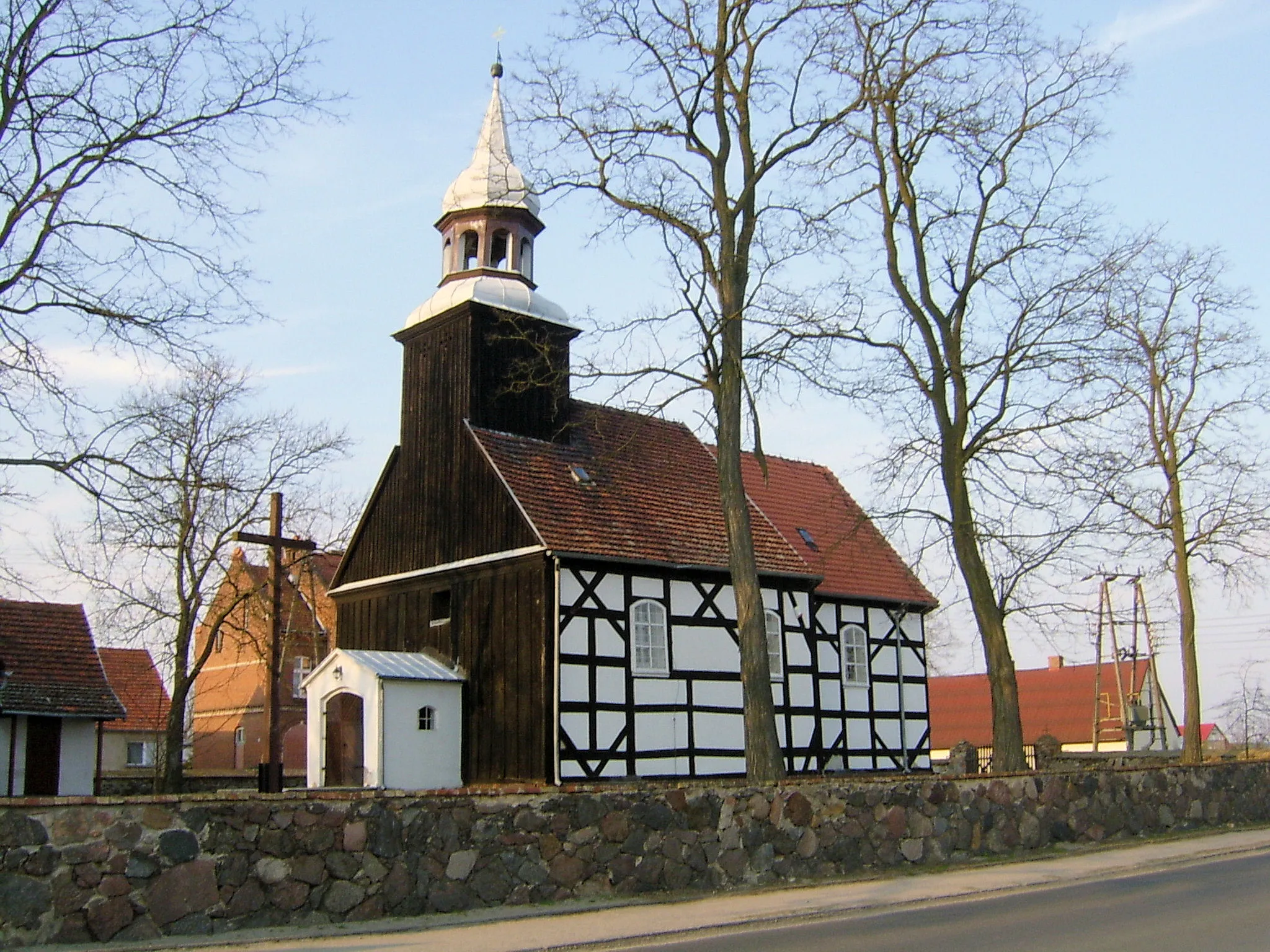 Photo showing: Saint Bartholomew church in Kalsko, Poland