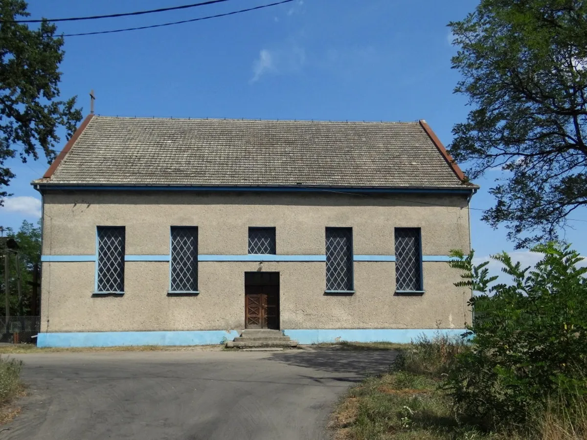 Photo showing: Krasnołęg. Kościół św. Kazimierza 1802-05 odbudowany 1970-71 po pożarze