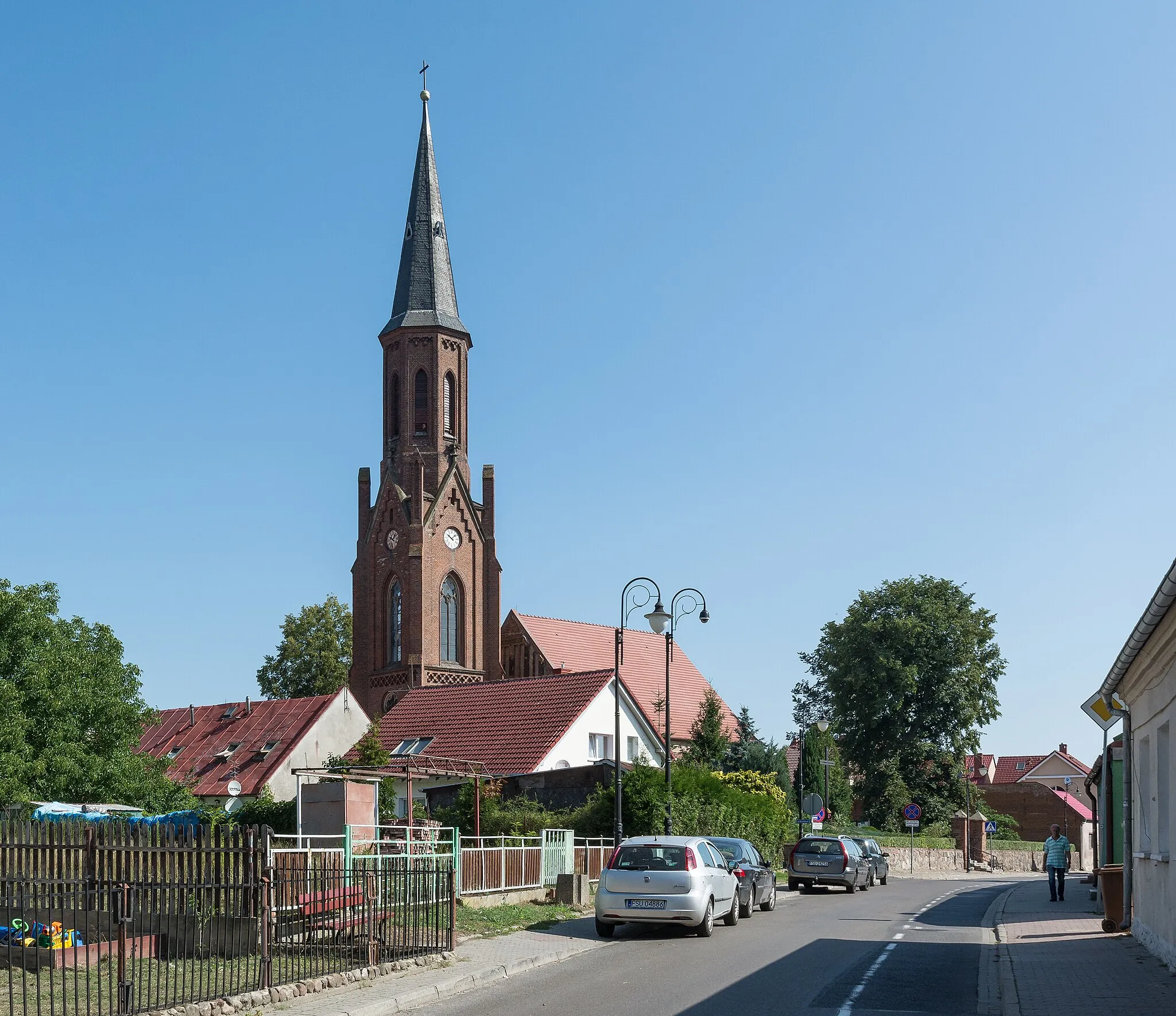 Photo showing: Our Lady of the Rosary church in Lubniewice