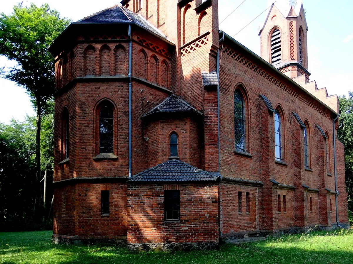 Photo showing: Stare Dzieduszyce. Kościół Narodzenia NMP 1870.