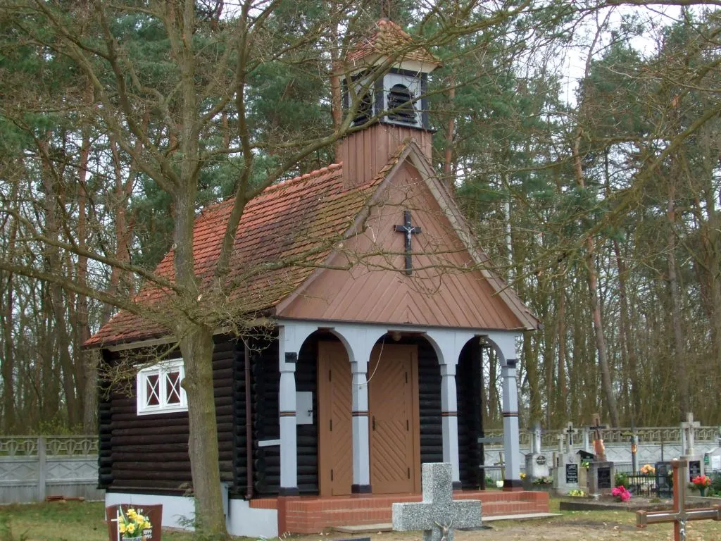 Photo showing: Kaplica drewniana w Wilenku