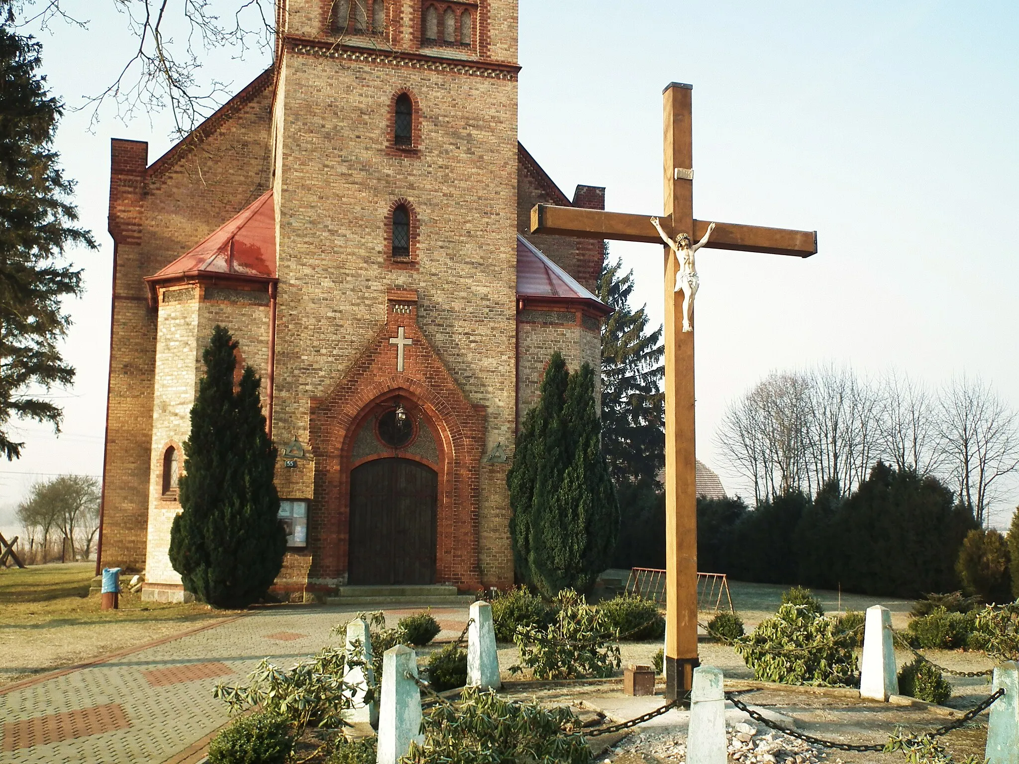 Photo showing: Kościół św. Andrzeja Boboli w Żółwinie koło Drezdenka.