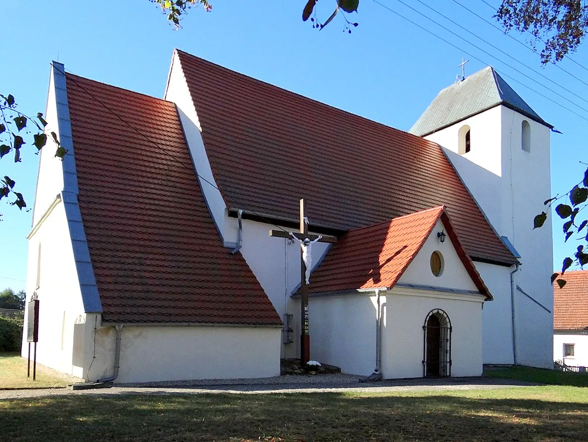 Photo showing: Kościół św. Sebastiana w Miodnicy