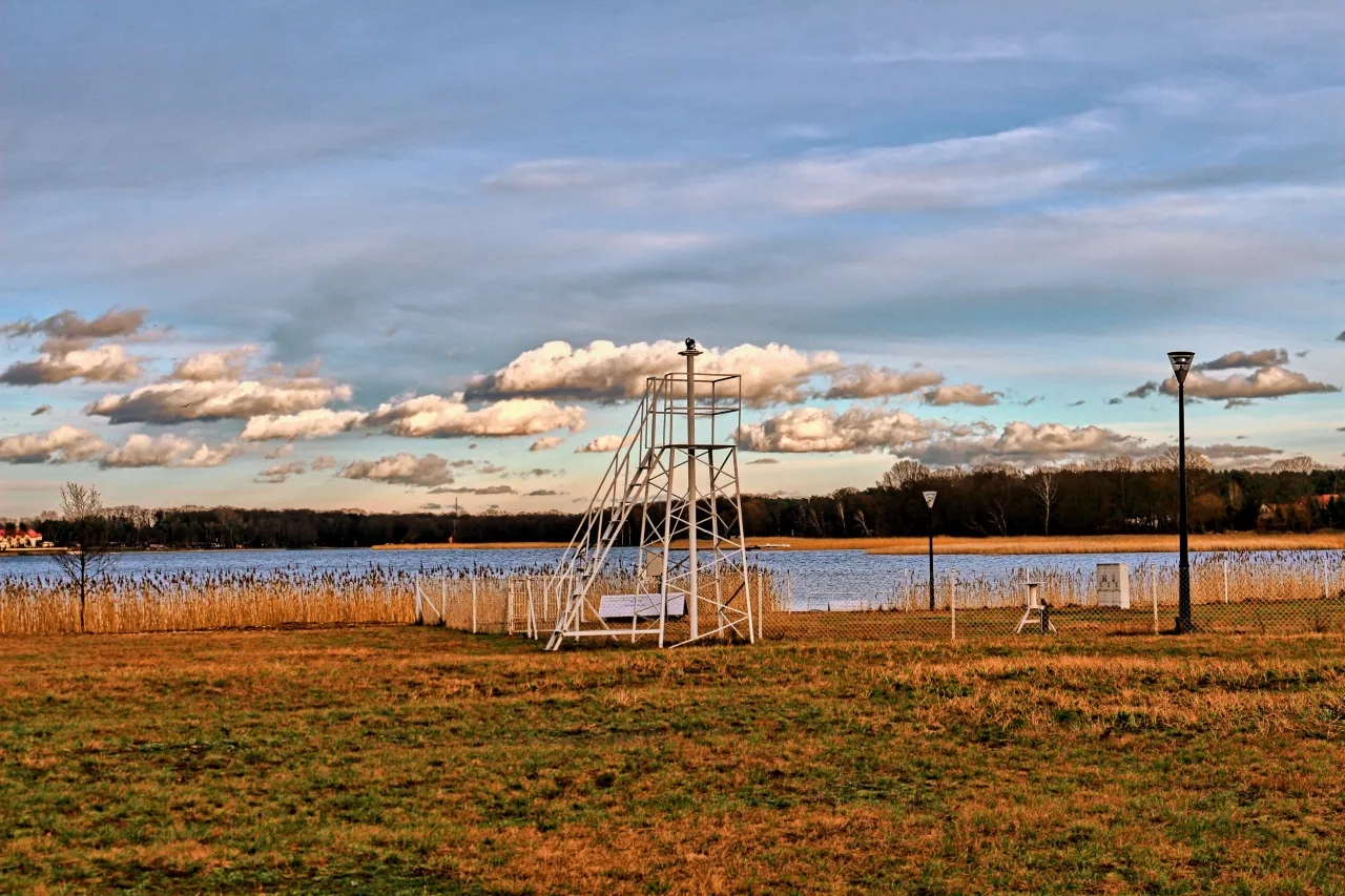 Photo showing: Radzyń, stacja hydrologiczna IMGW