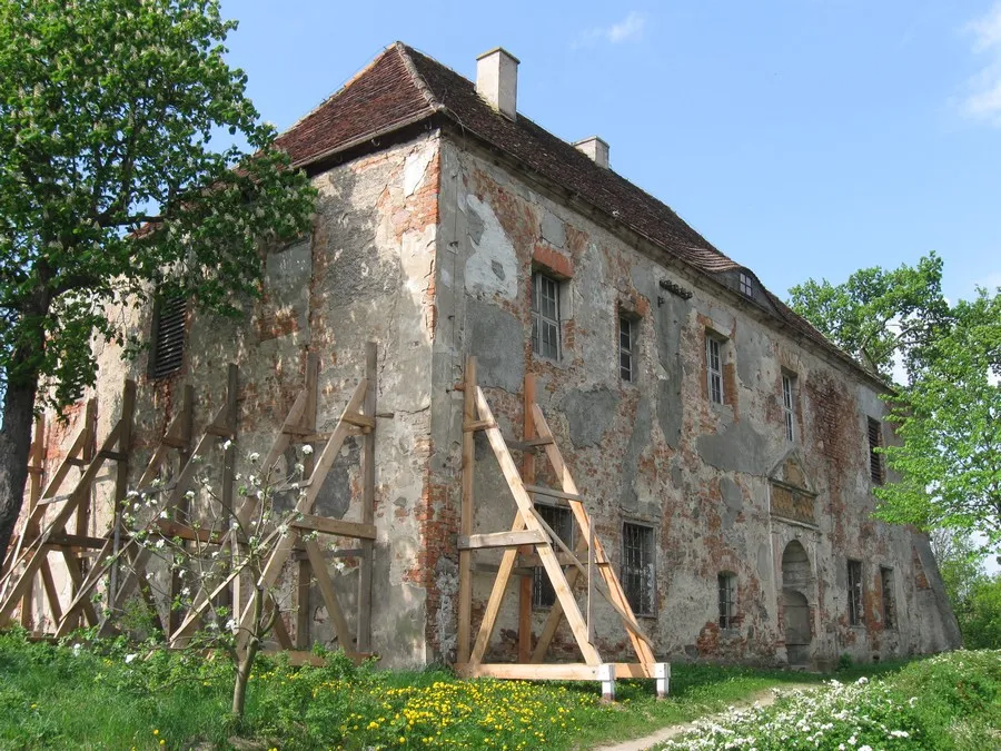 Photo showing: Przybyszów, dwór