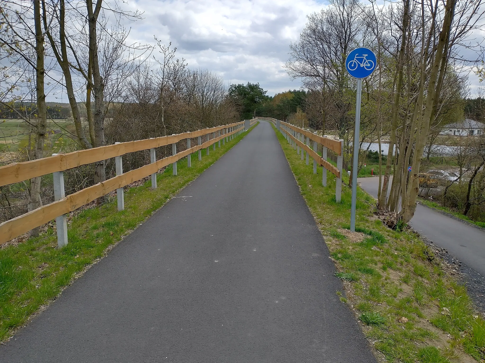 Photo showing: Ścieżka rowerowa w Stanach, lubuskie.