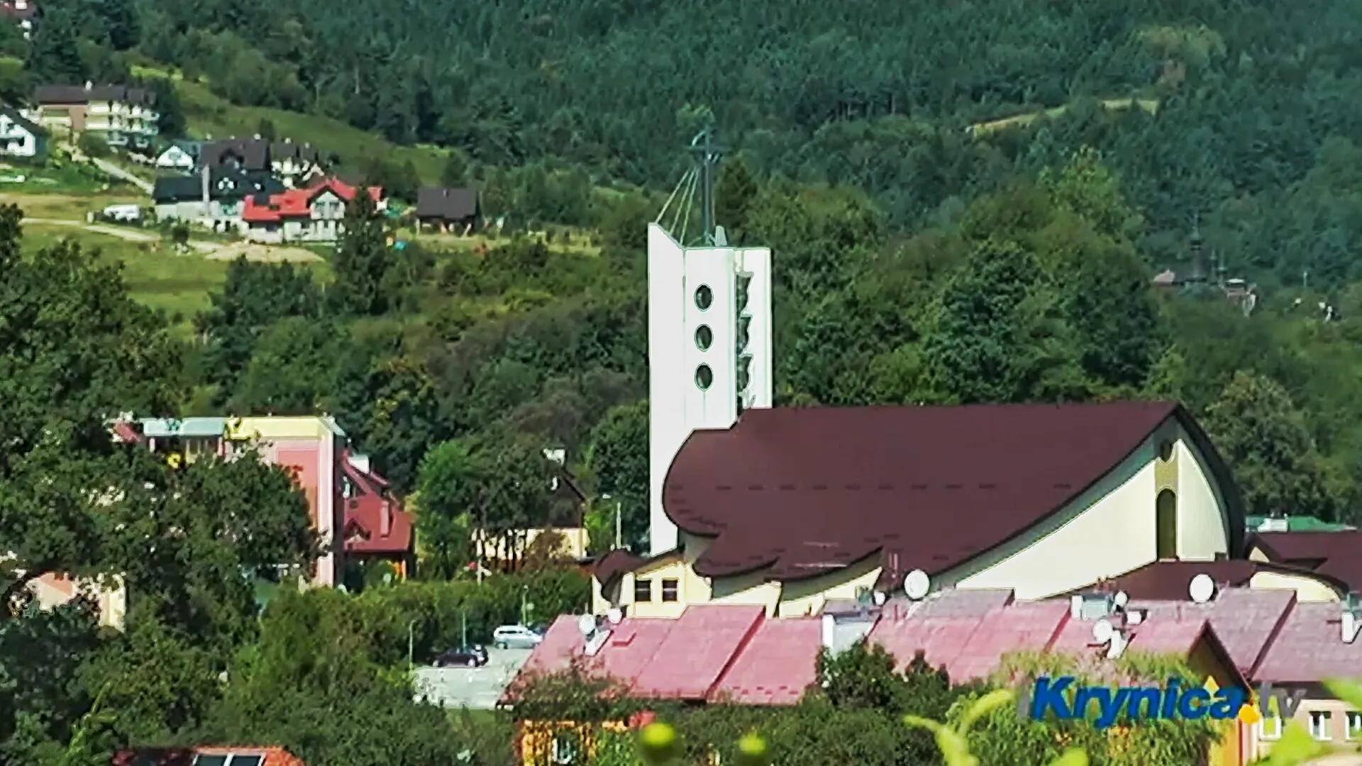 Photo showing: Kościół Matki Bożej Nieustającej Pomocy w Krynicy-Zdróju