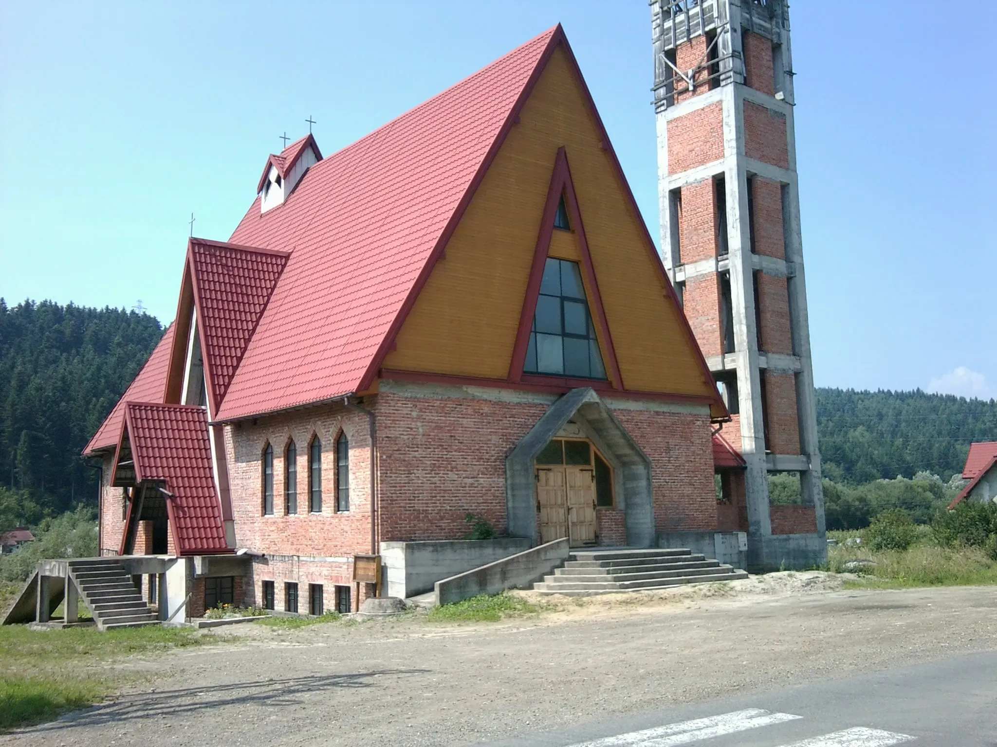 Photo showing: Church in Naszacowice