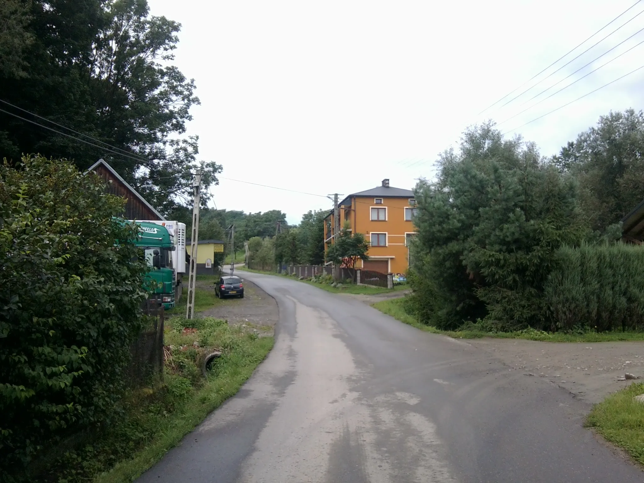 Photo showing: Centrum wsi - Chochorowice