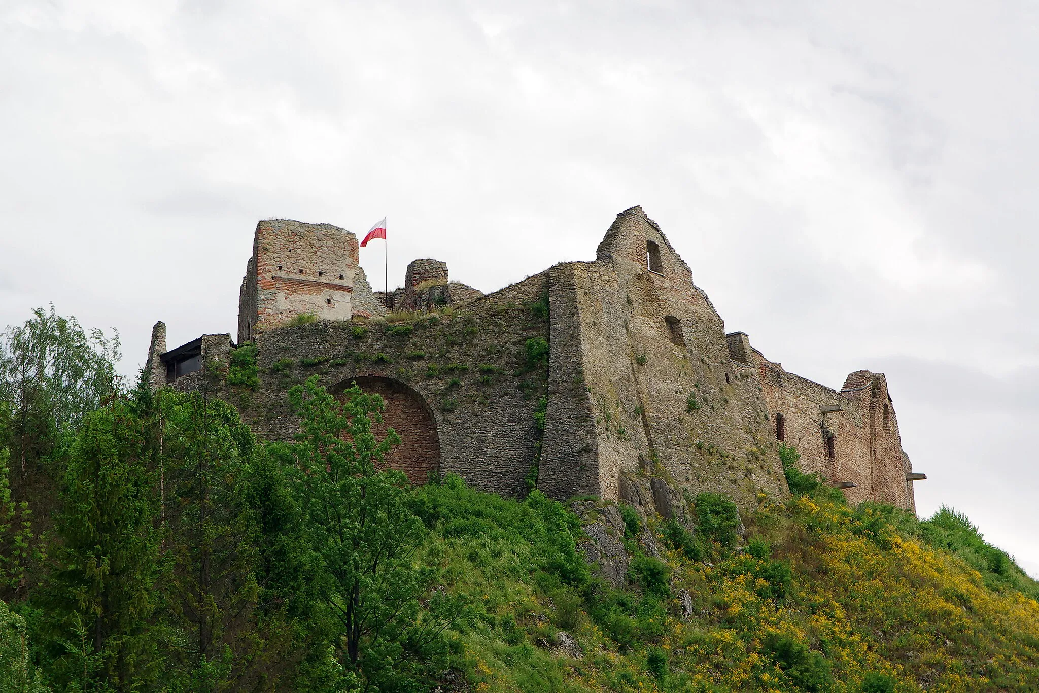 Photo showing: Czorsztyn Castle