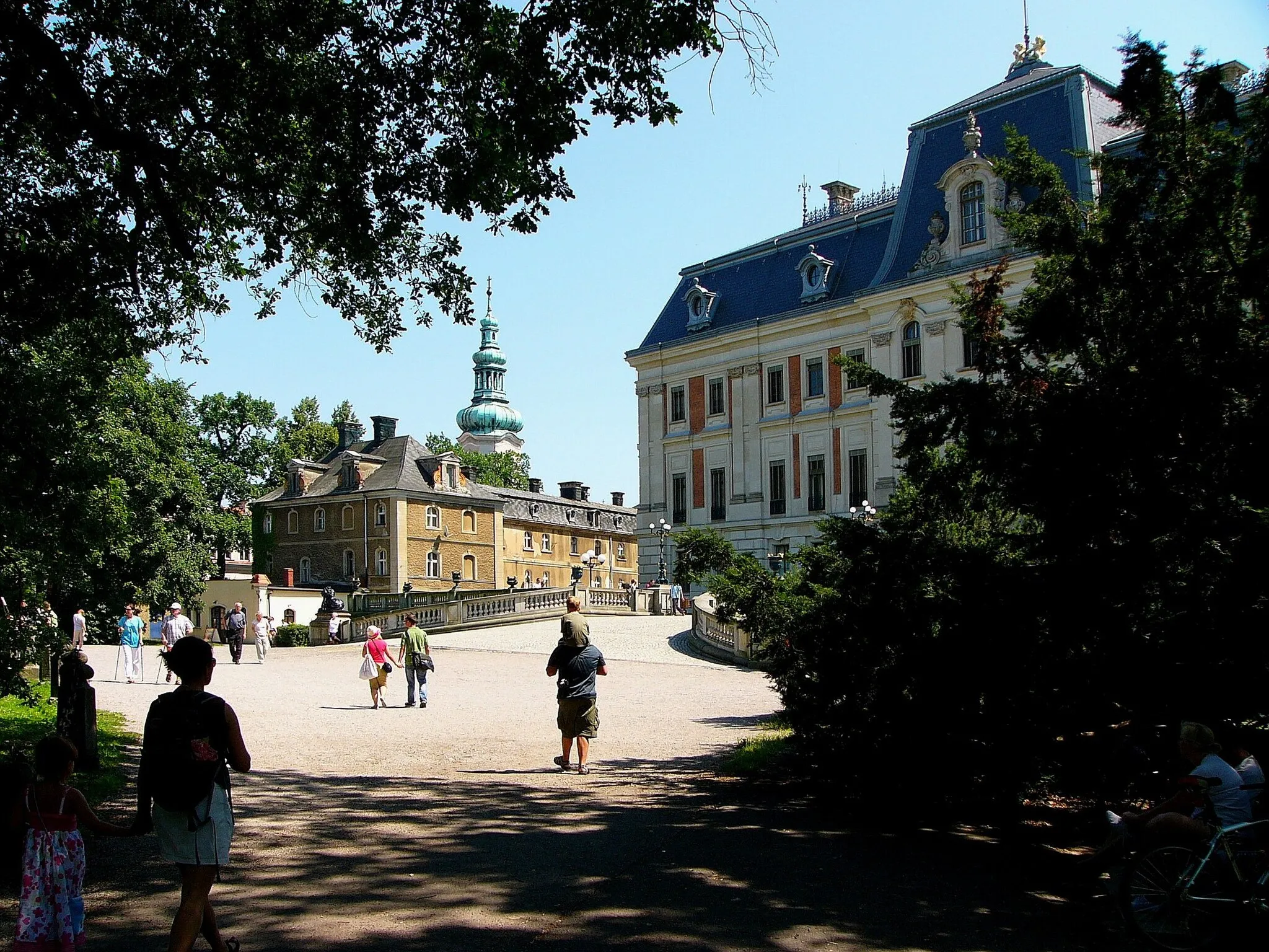 Photo showing: Pałac oraz park krajobrazowy
Pszczyna, Pszczyna