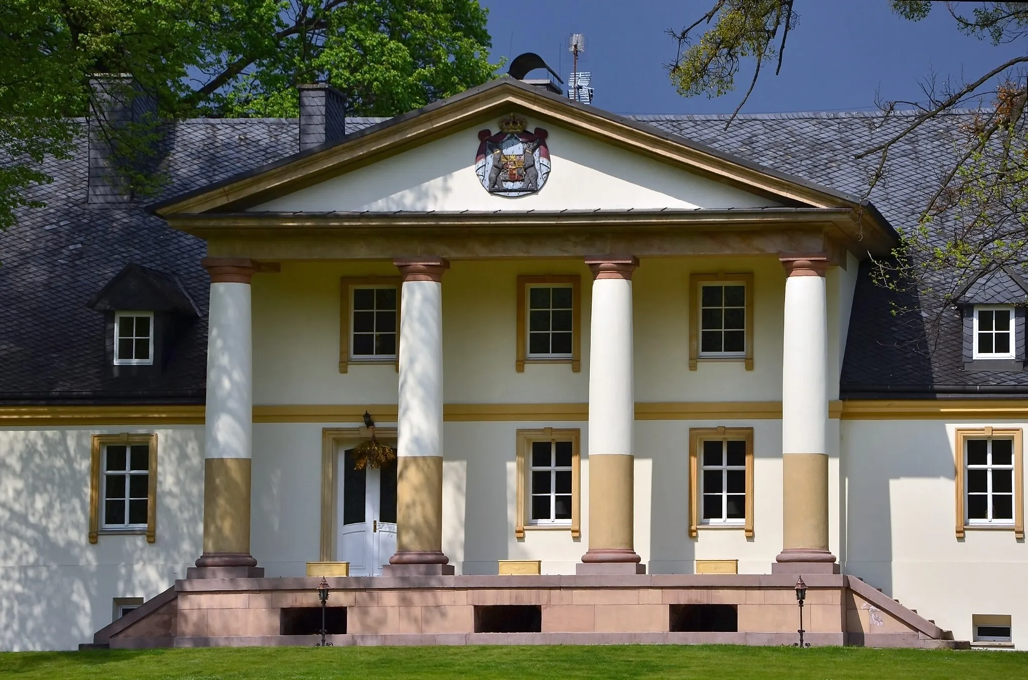 Photo showing: Ludwikówka manor house. Pszczyna. Poland