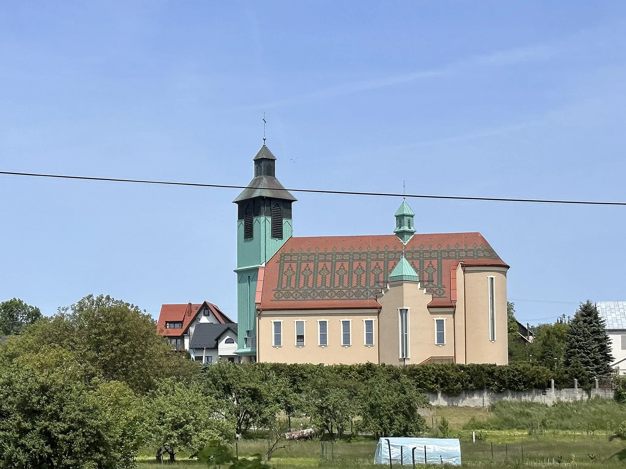 Photo showing: Church of Saint Stanislaus Kostka in Kwaczała in Chrzanów County, Lesser Poland Voivodeship, Poland