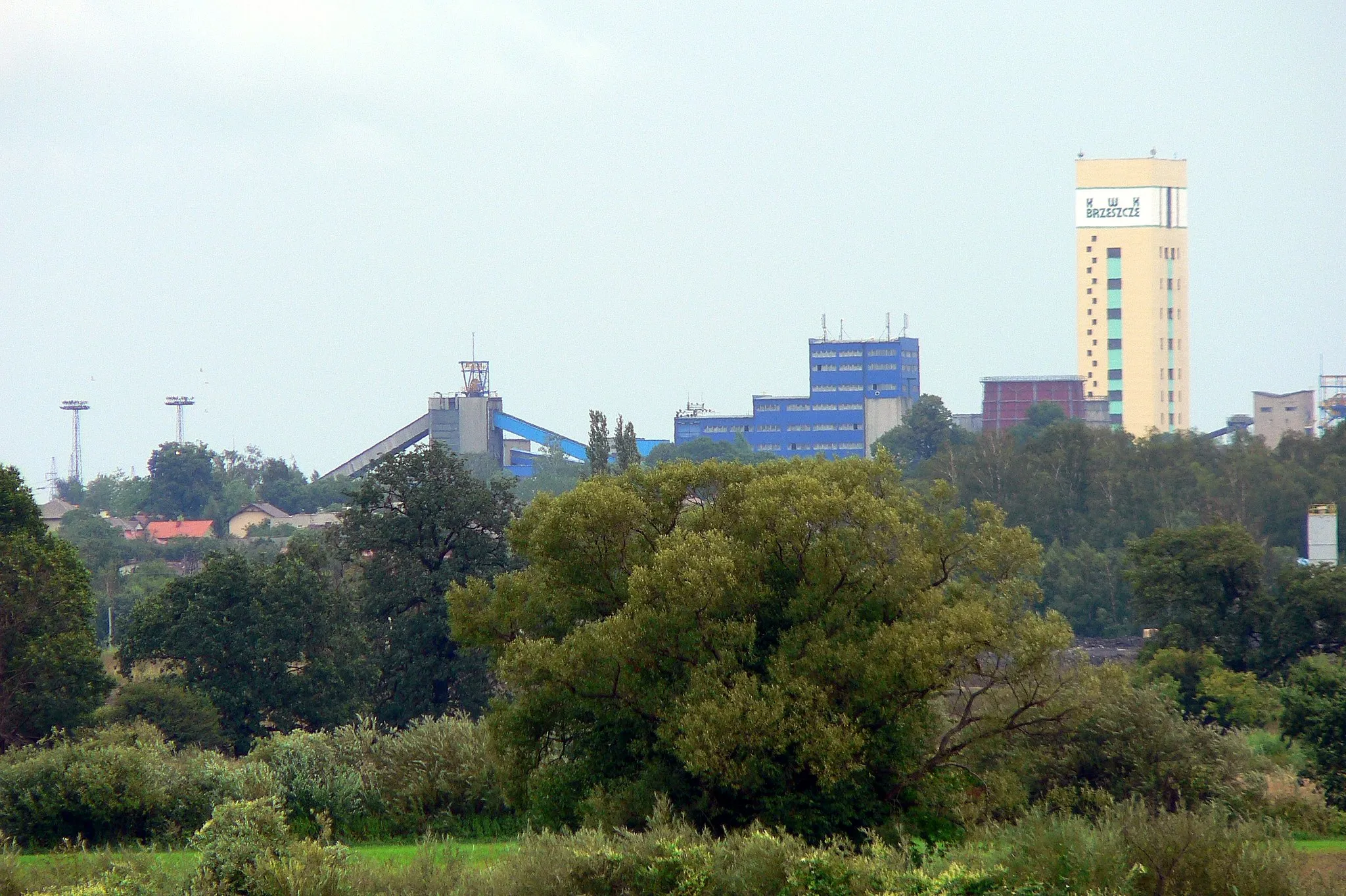 Photo showing: Brzeszcze coalmine, Poland