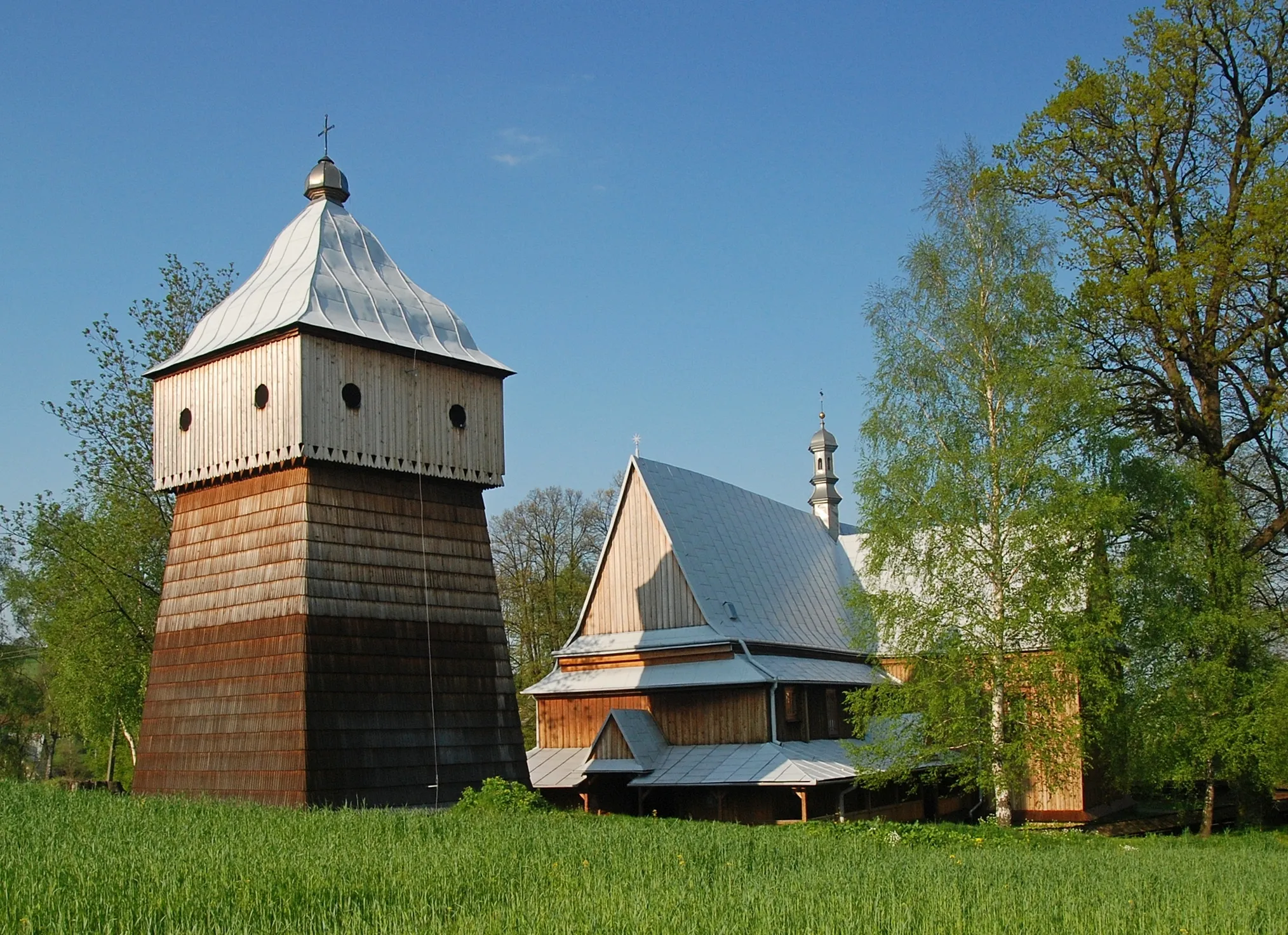 Photo showing: wieś Brzeziny (województwo podkarpackie)