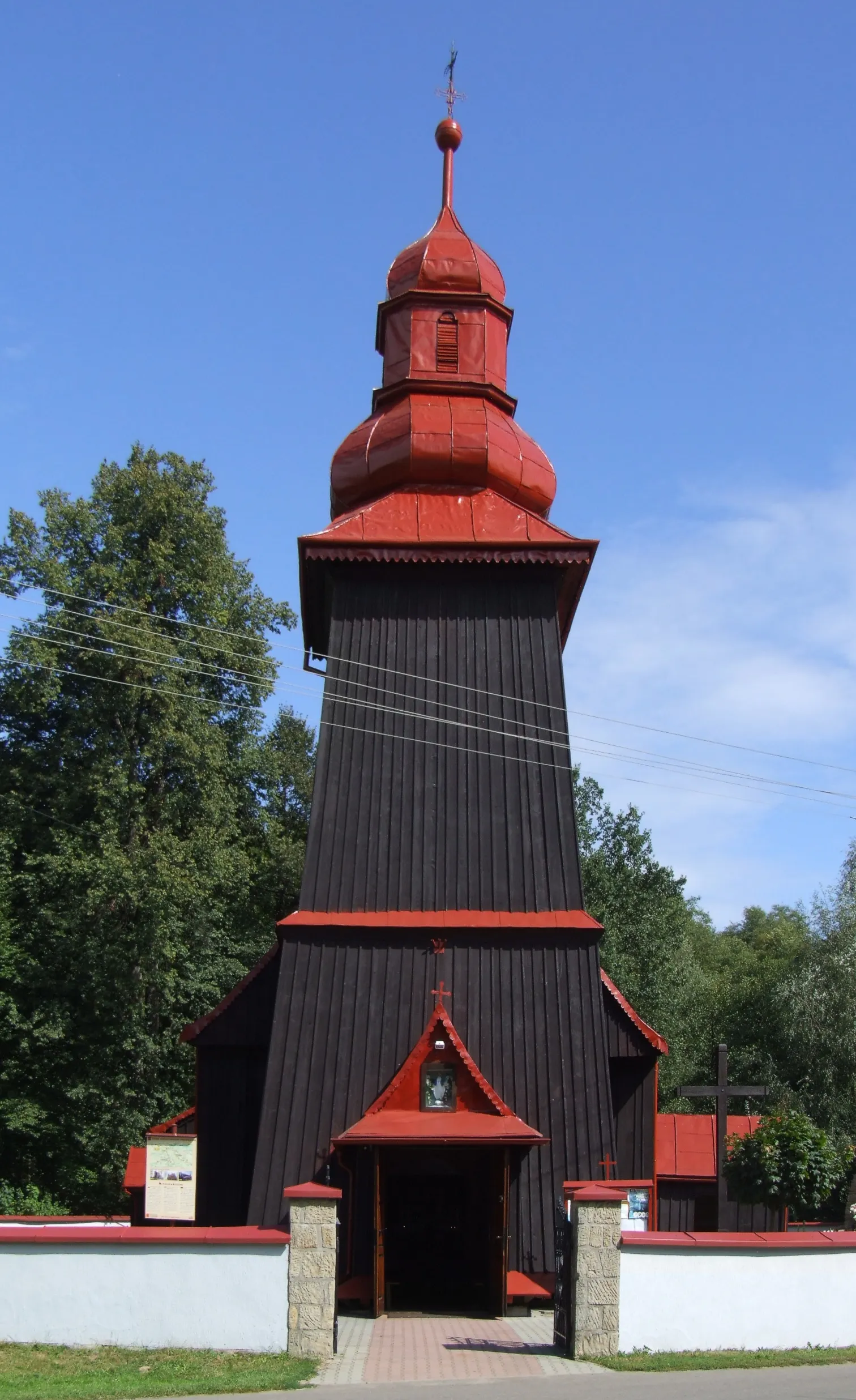 Photo showing: Wooden church in Brzozowa, Poland