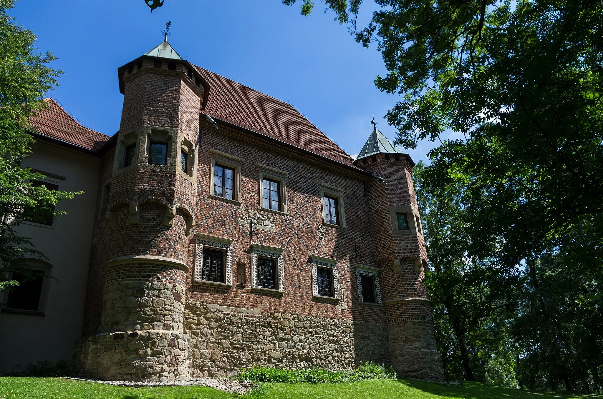 Photo showing: Castle in Dębno, Małopolska