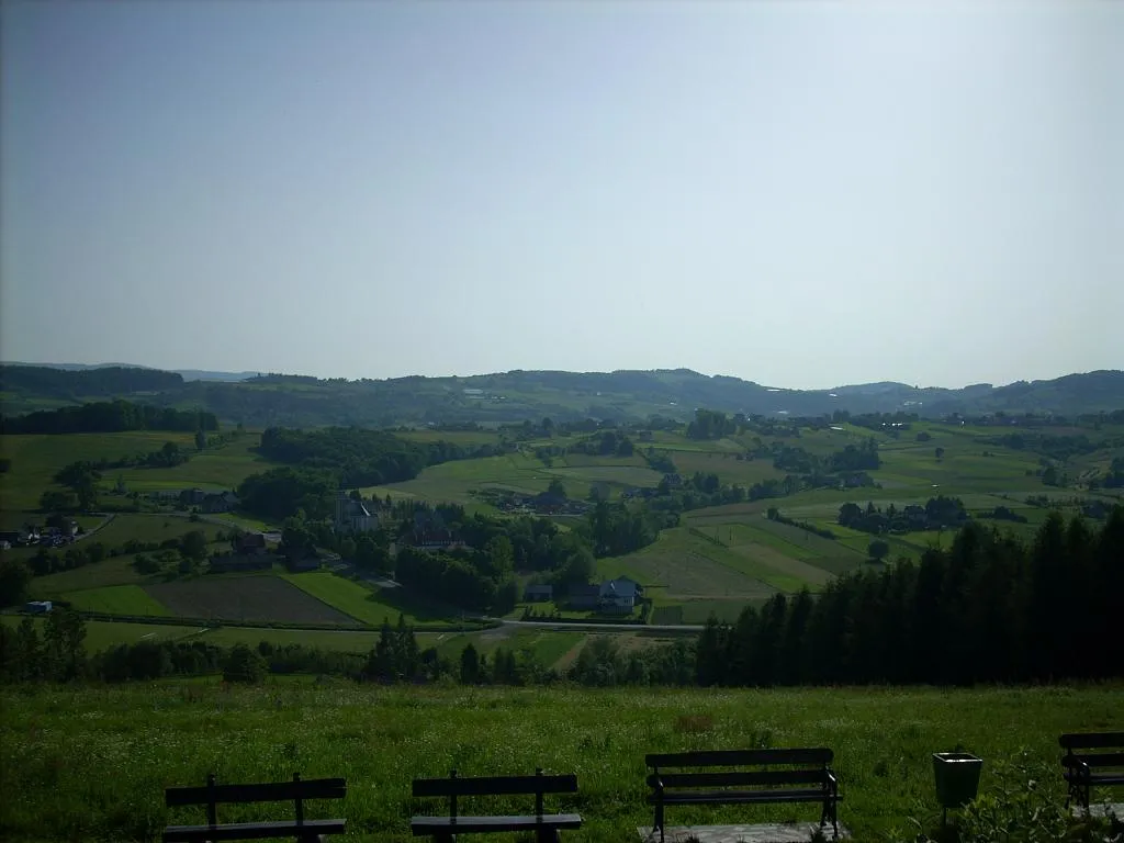 Photo showing: Fragment panoramy Kątów