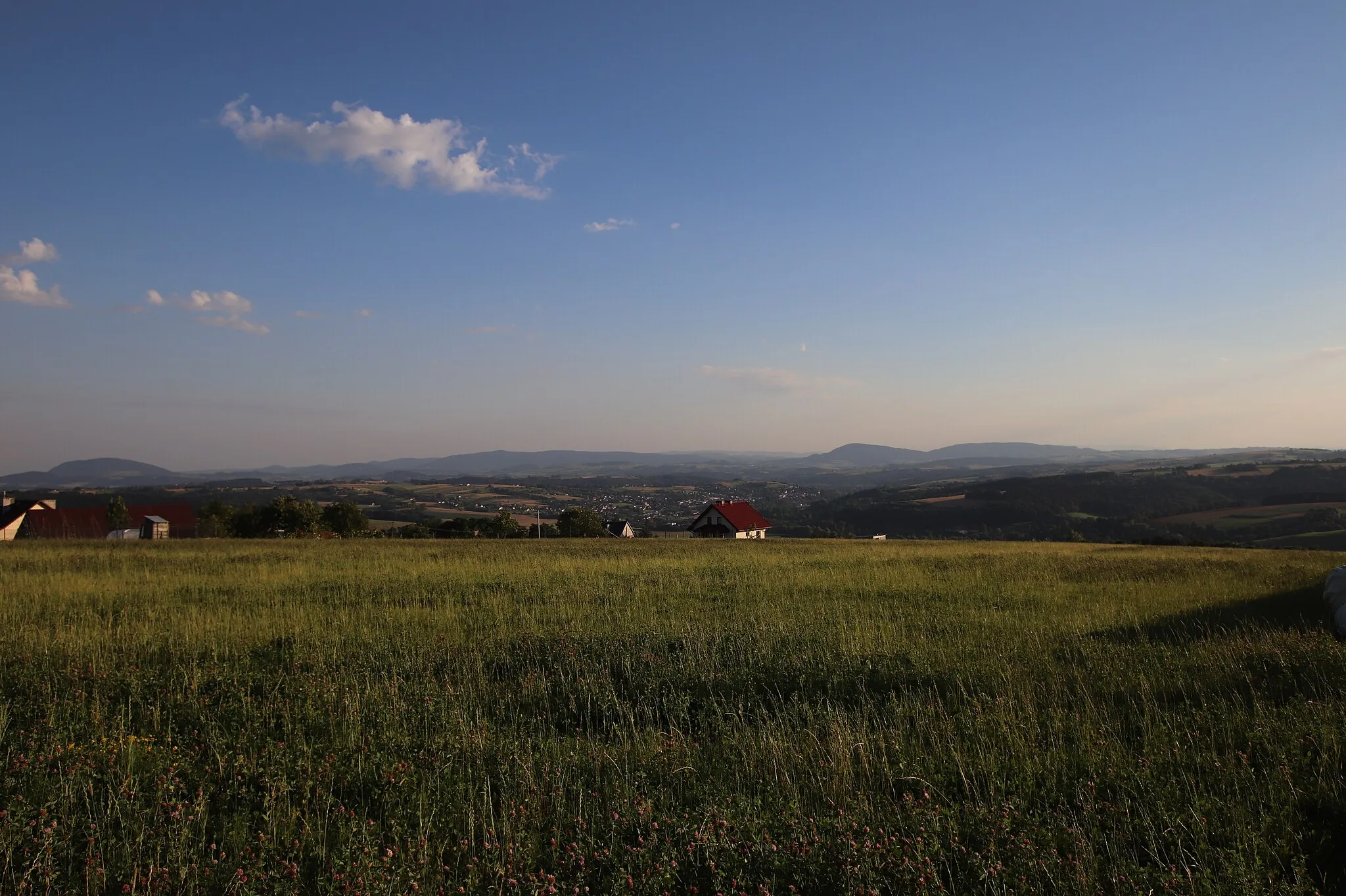 Photo showing: Sędziszowa - landscape