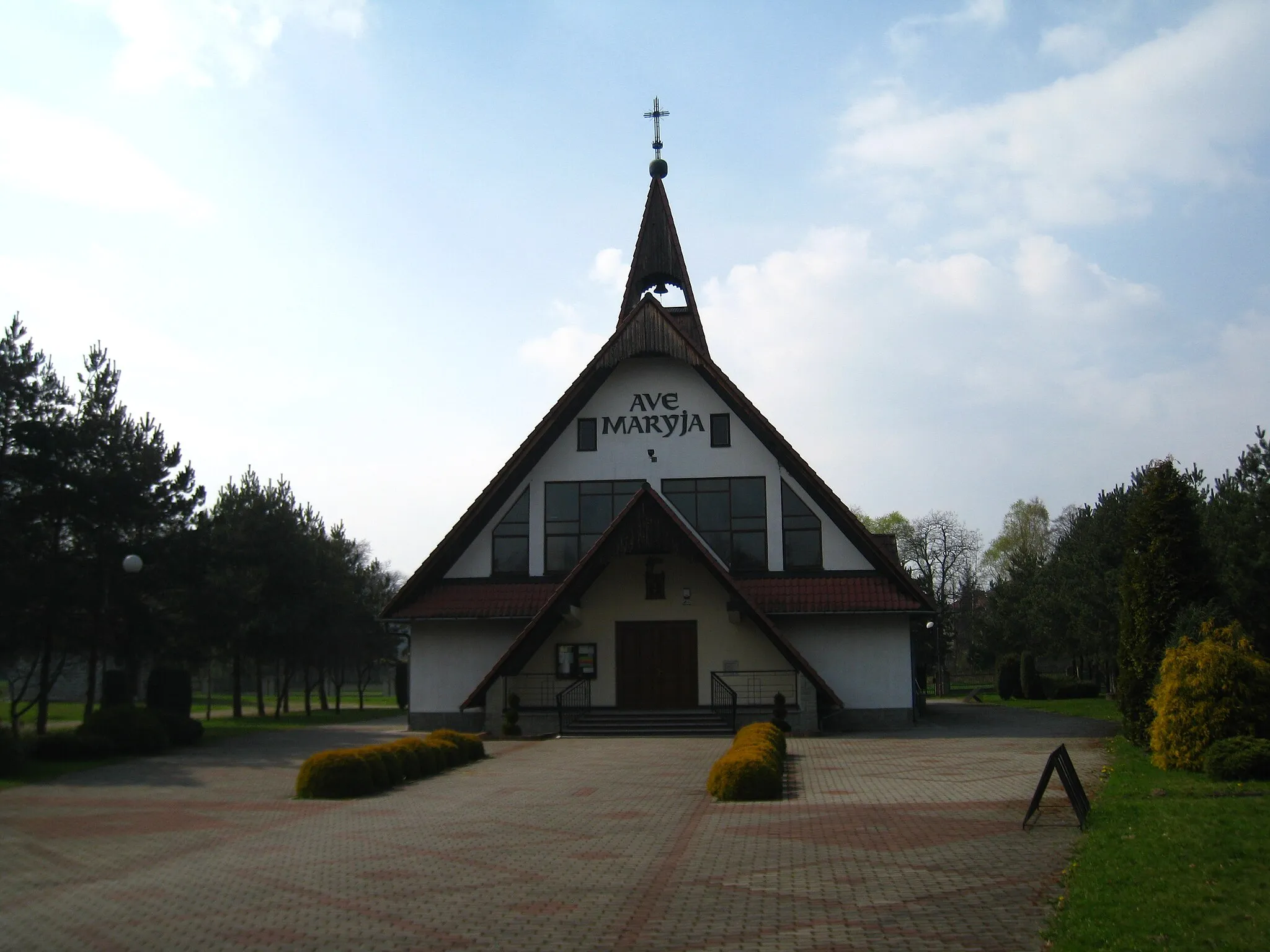 Photo showing: Church in small village Zasole, south from Auschwitz PL