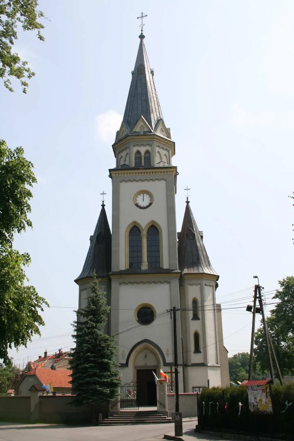 Photo showing: Church of St. "Jan Chrzciciel" in Chocznia