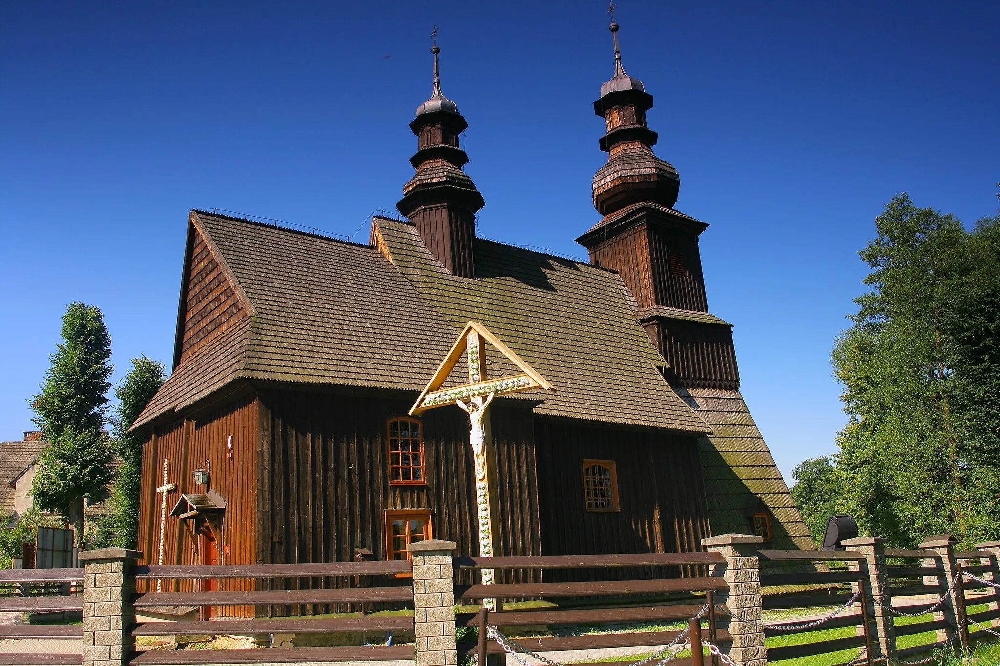 Photo showing: Saint Andrew church in Graboszyce, Poland