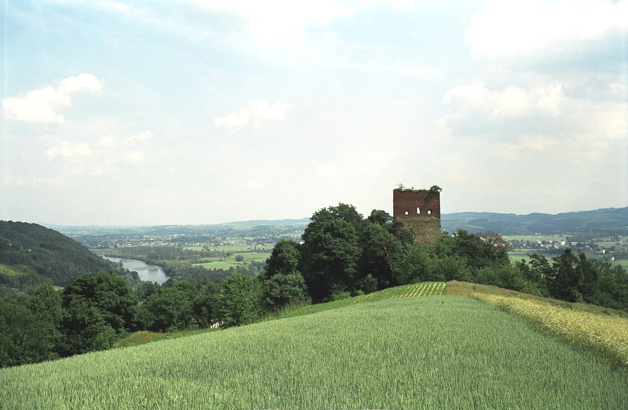 Photo showing: Poland, Melsztyn Castle