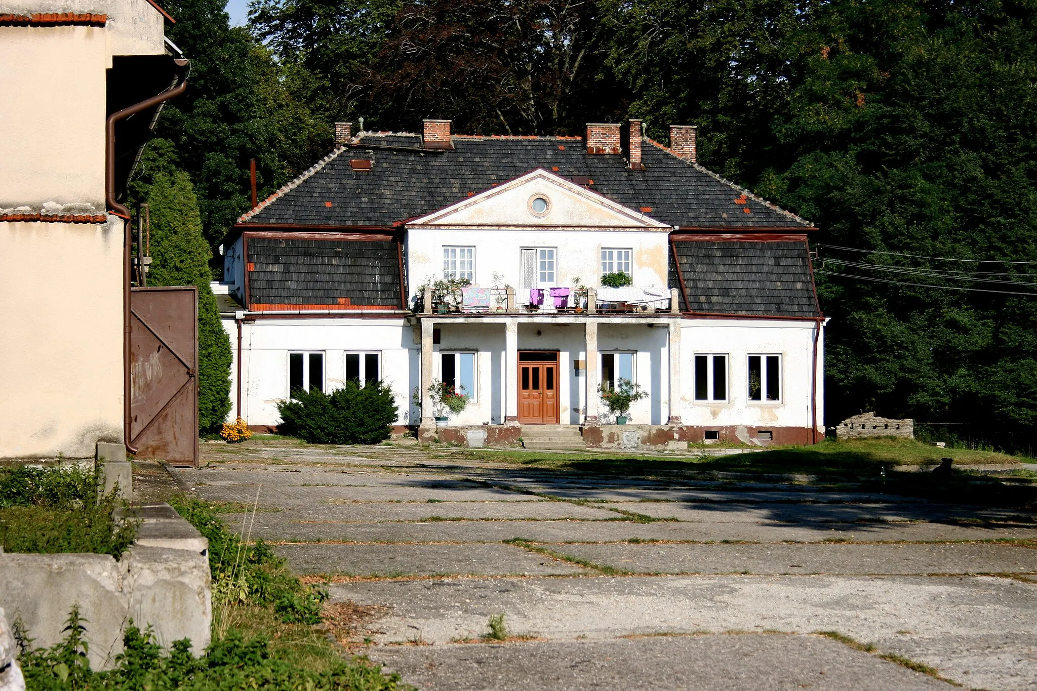 Photo showing: Dwór w Polance Hallera (zabytek nr rejstr. A-607/M)