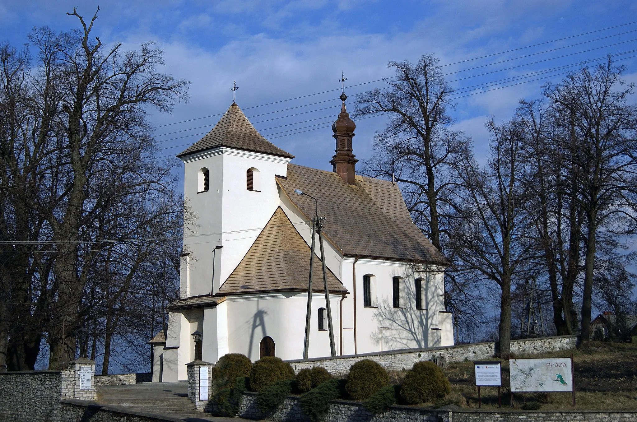 Photo showing: Church of the Exaltation of the Holy Cross, Płaza village, Chrzanów County,Lesser Poland Voivodeship, Poland