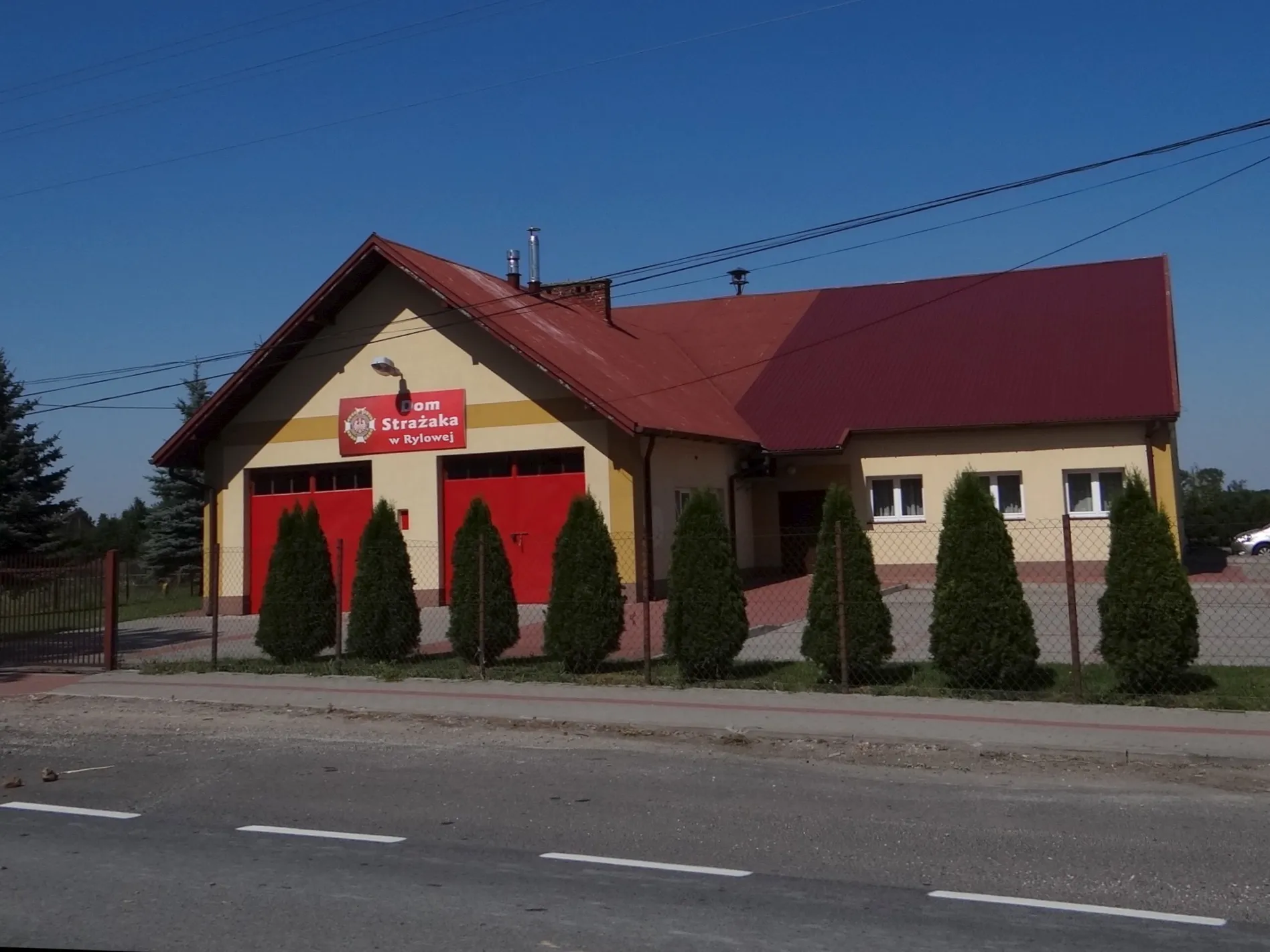 Photo showing: Dom Strażaka w Rylowek