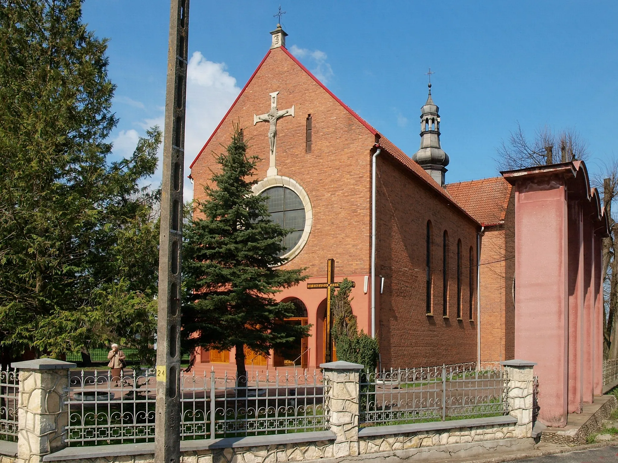 Photo showing: Samocice, parish church of St. Bartholomew