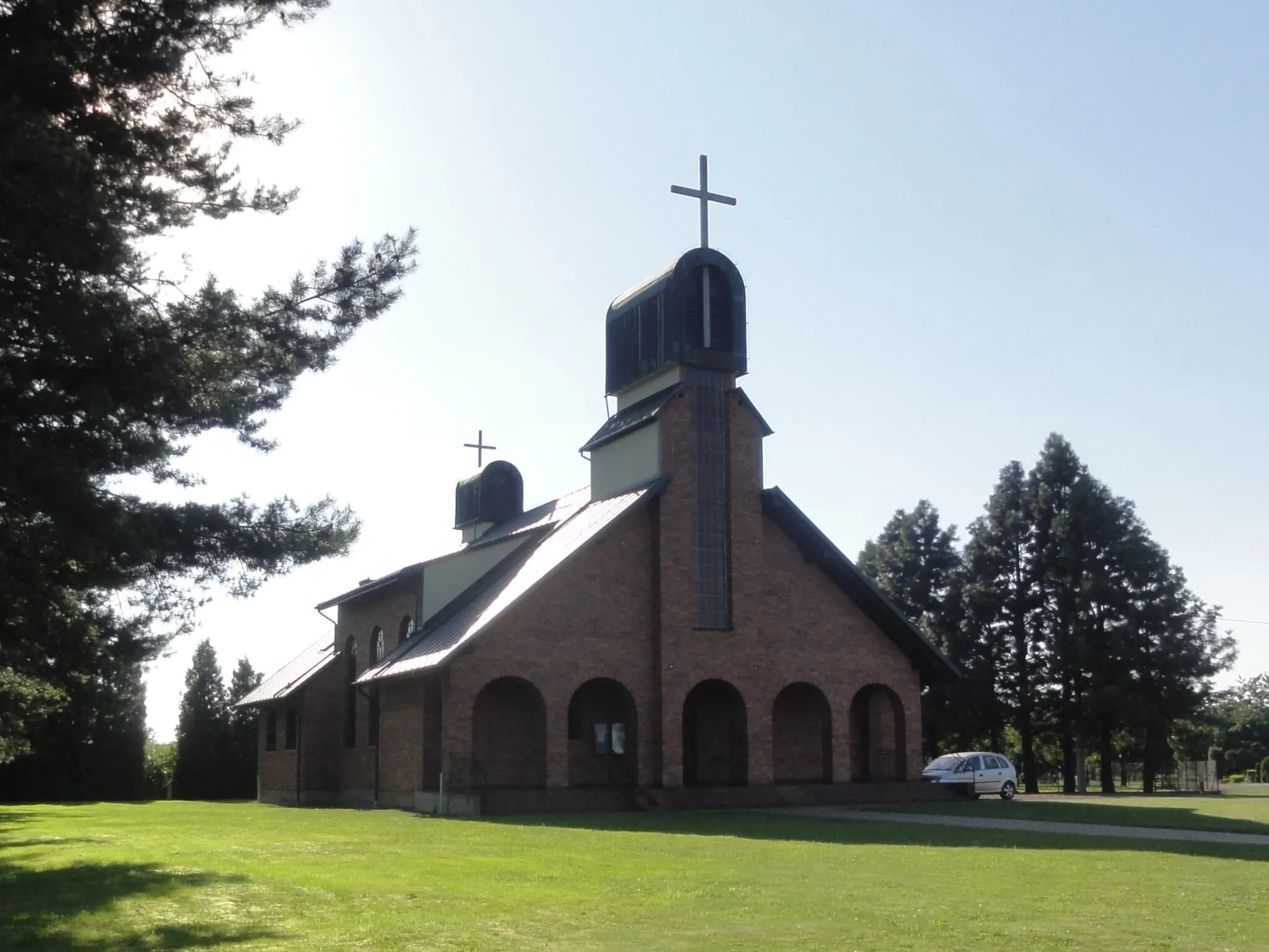 Photo showing: Catholic chapel on the border between Trzebieńczyce and Laskowa