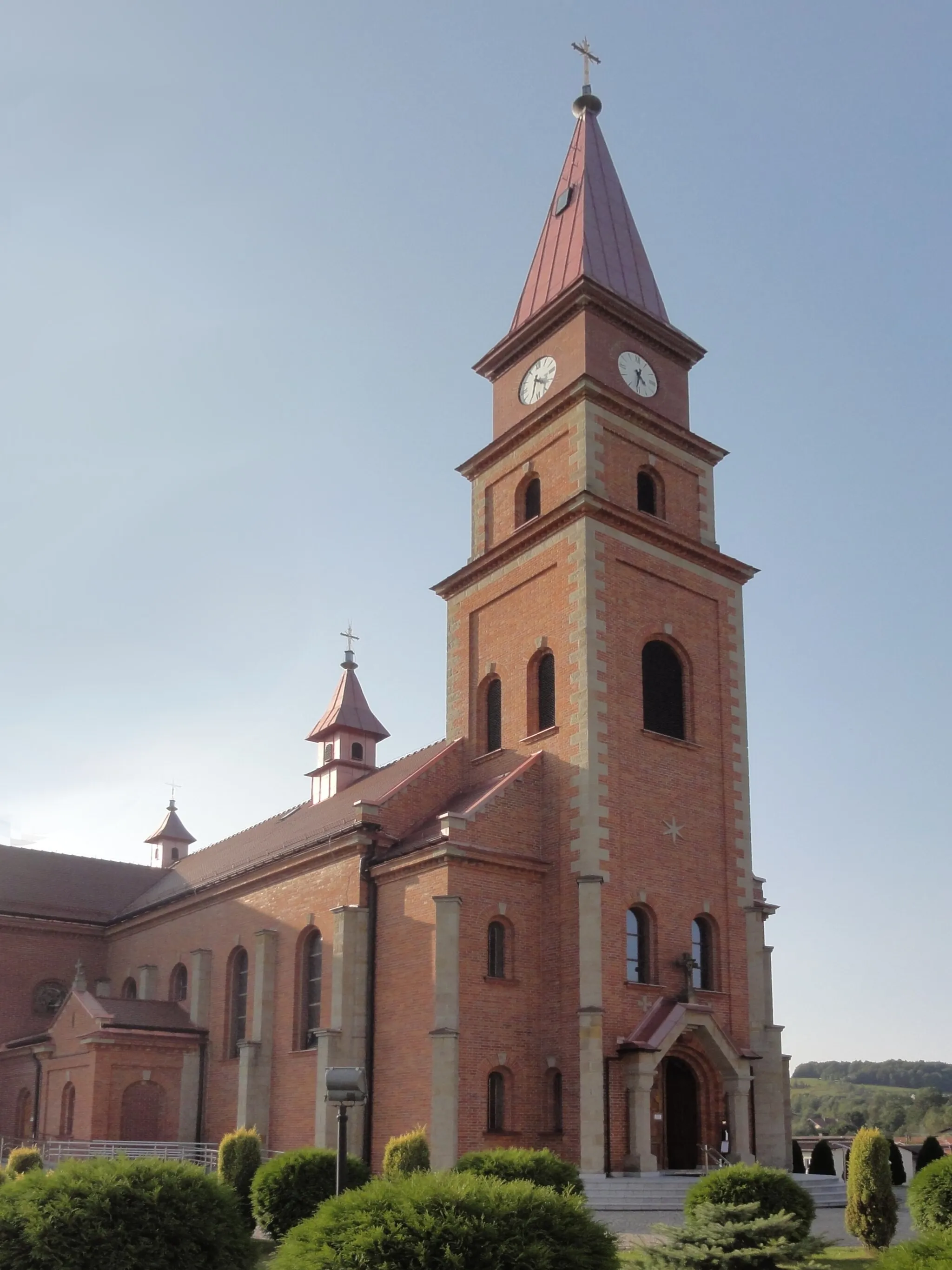 Photo showing: Church in Wysoka