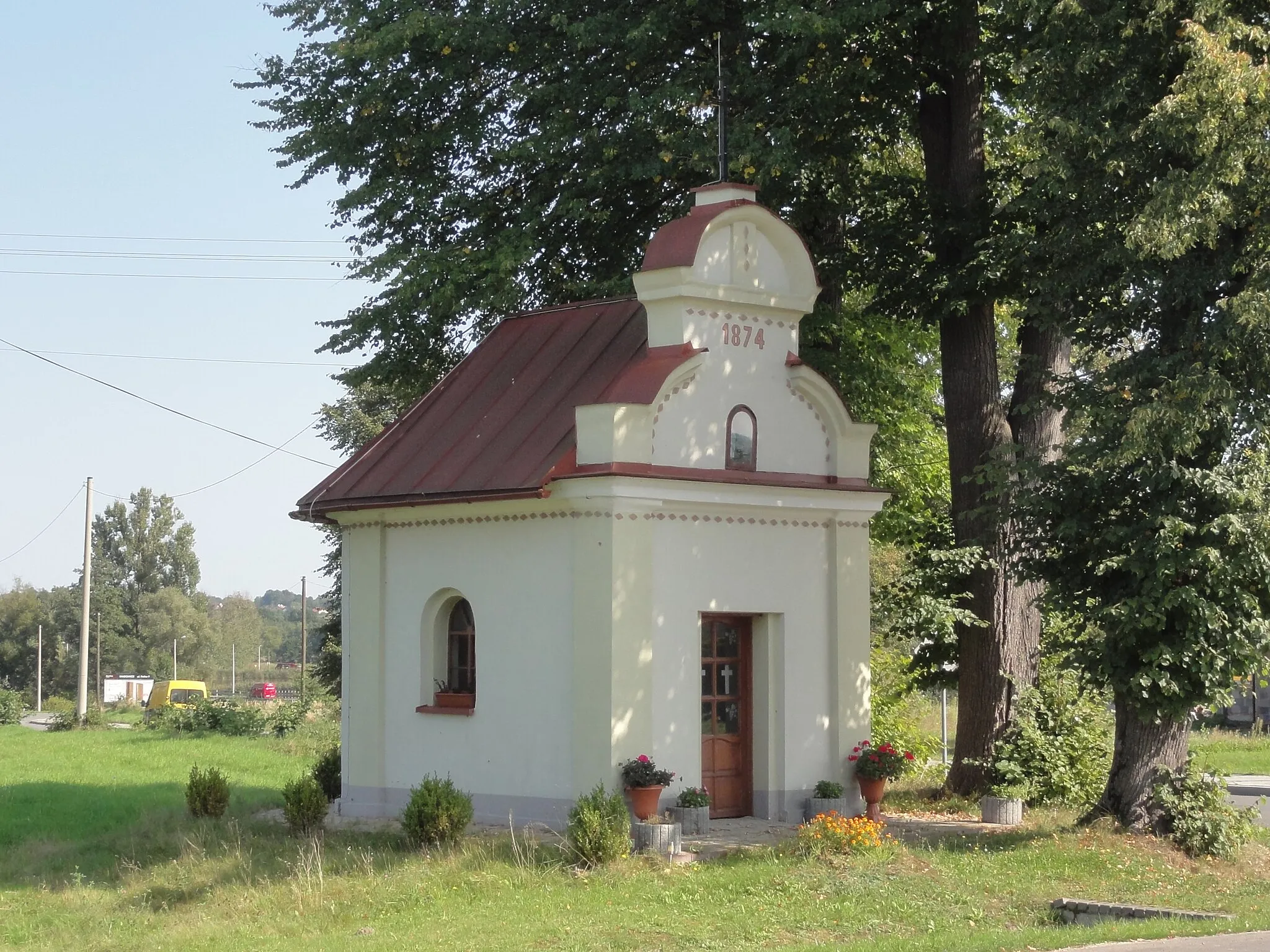 Photo showing: A chapel from 1874 in Frydrychowice