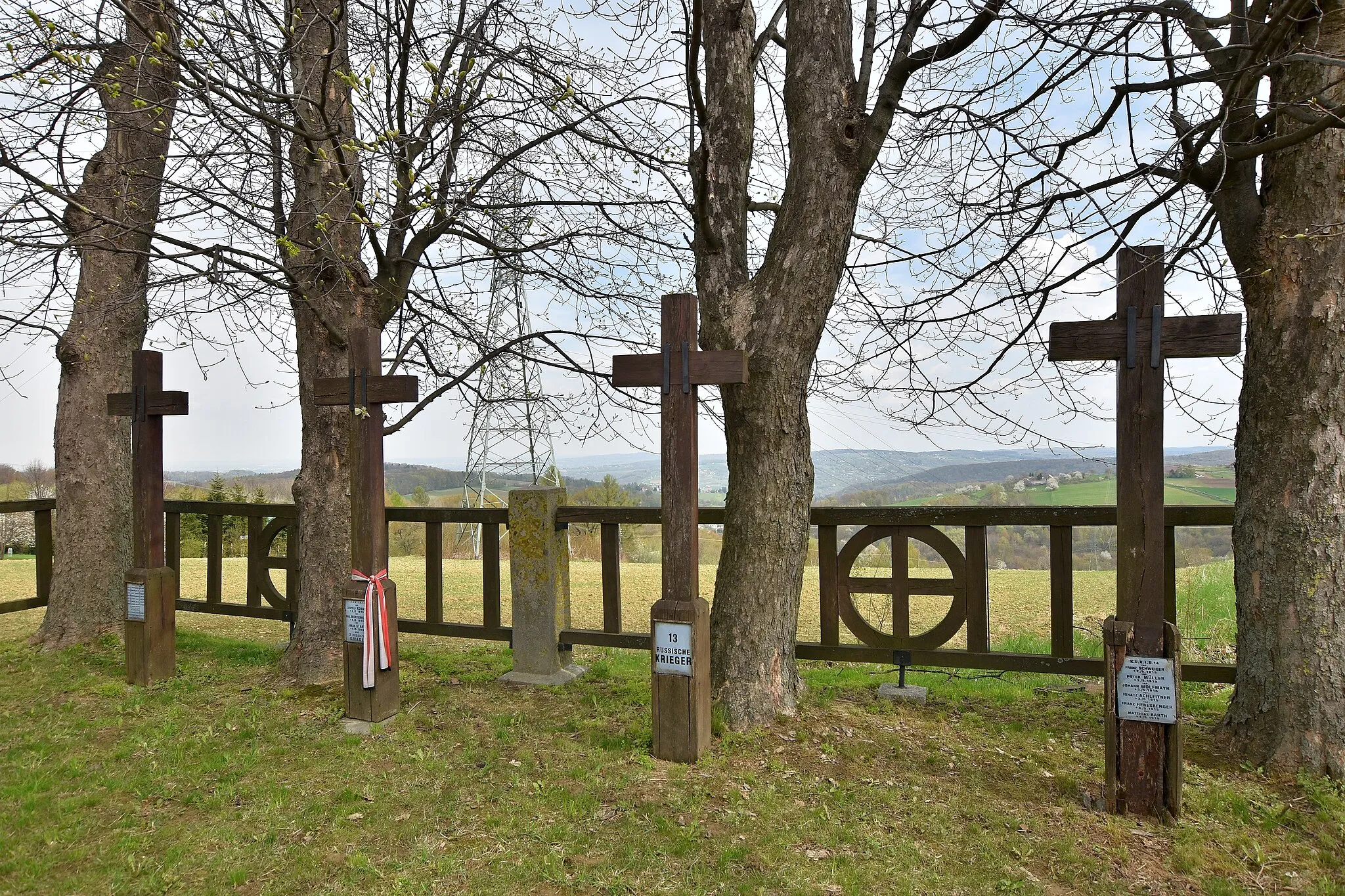 Photo showing: Rychwałd, cmentarz wojenny nr 188