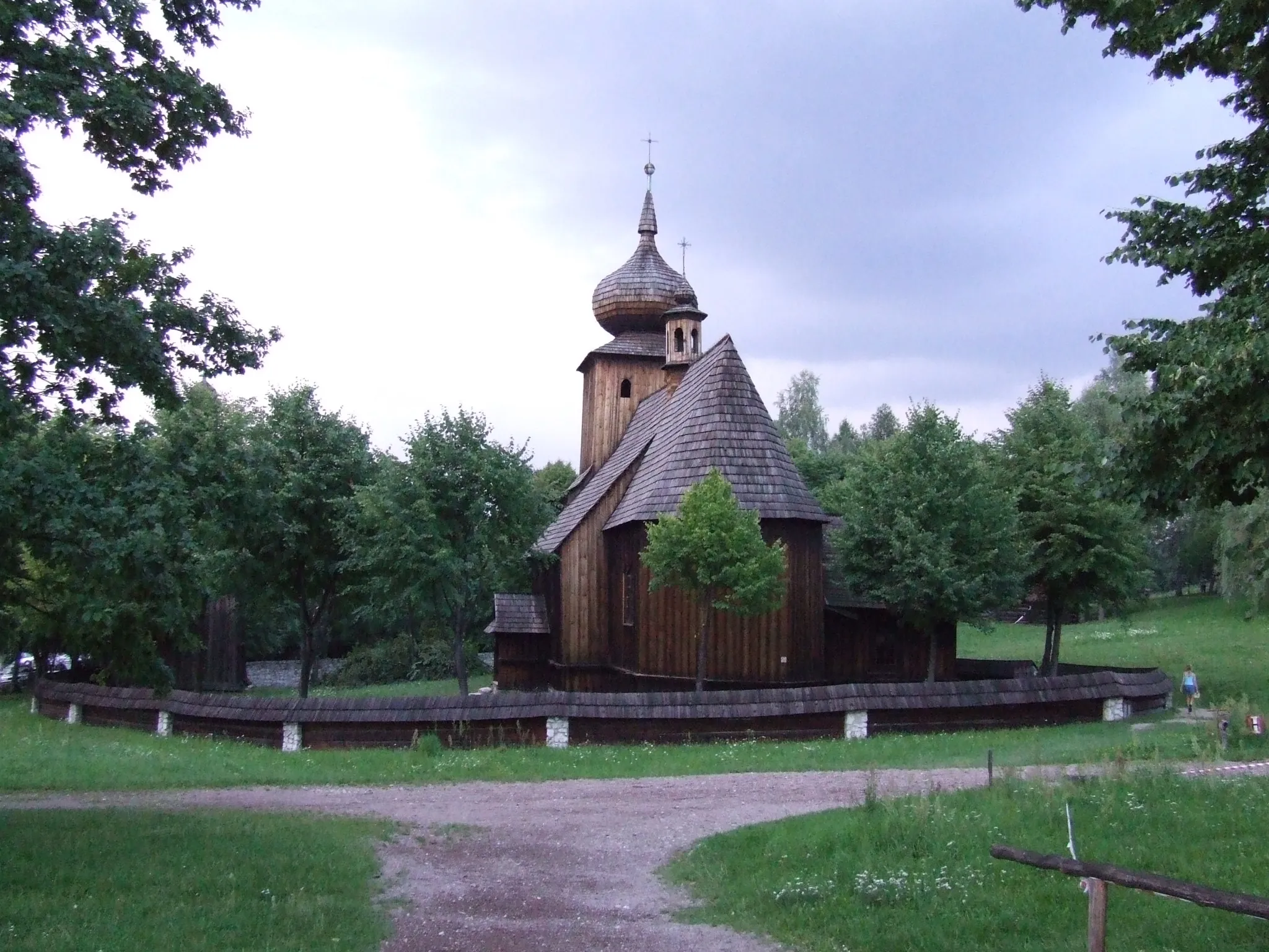 Photo showing: Wygiełzów - skansen, kościół z Ryczowa