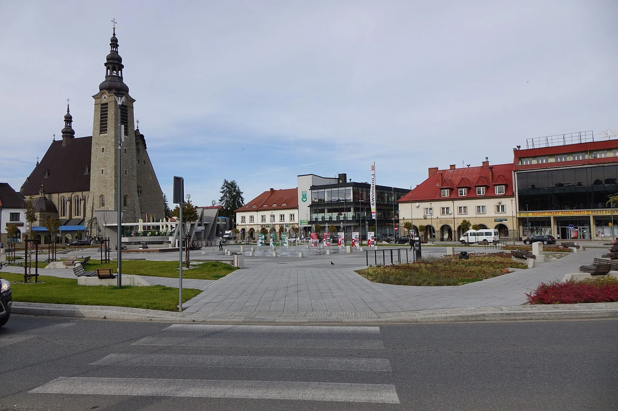 Photo showing: Limanowa. Rynek