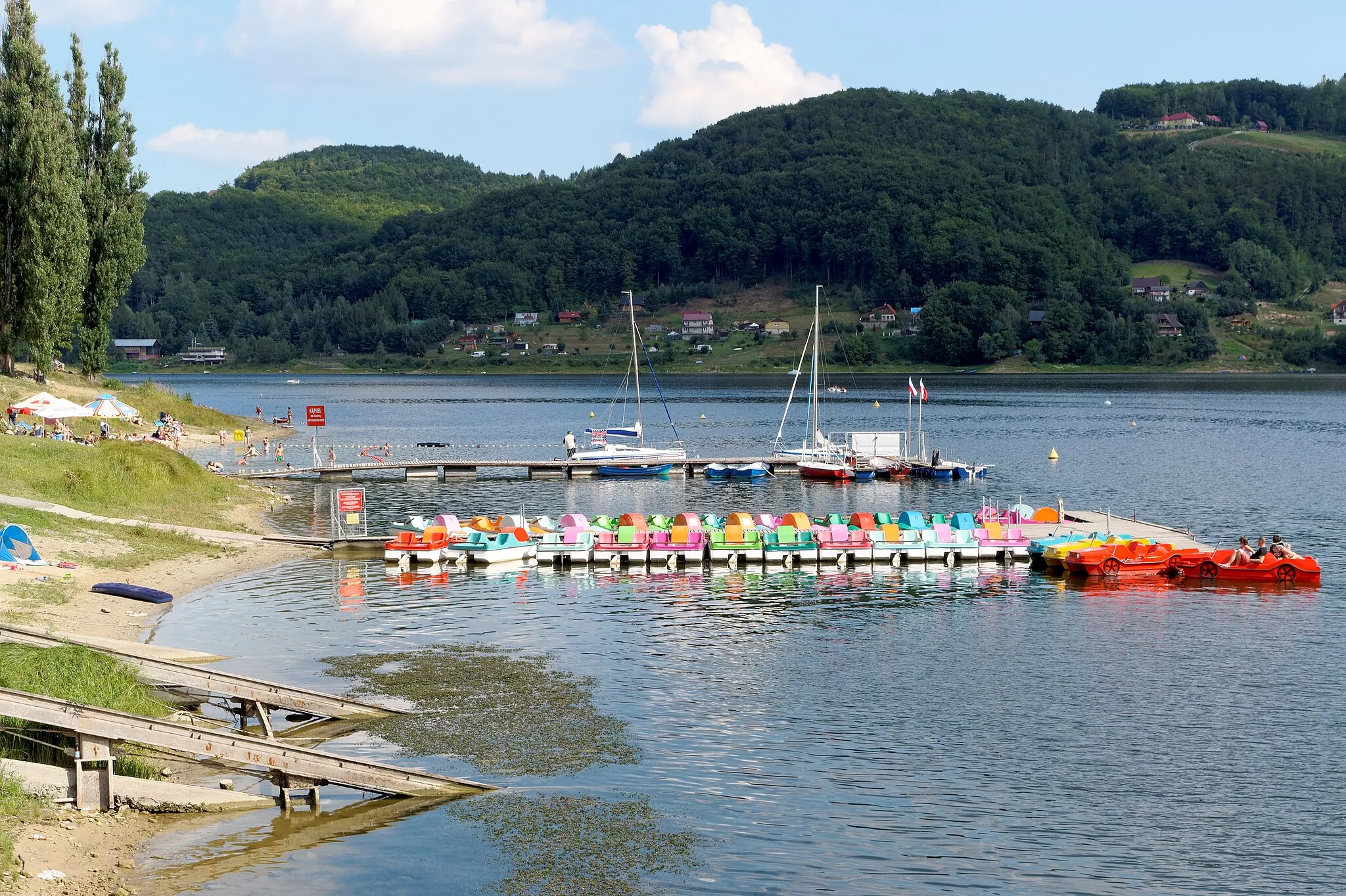 Photo showing: Lake Rożnów