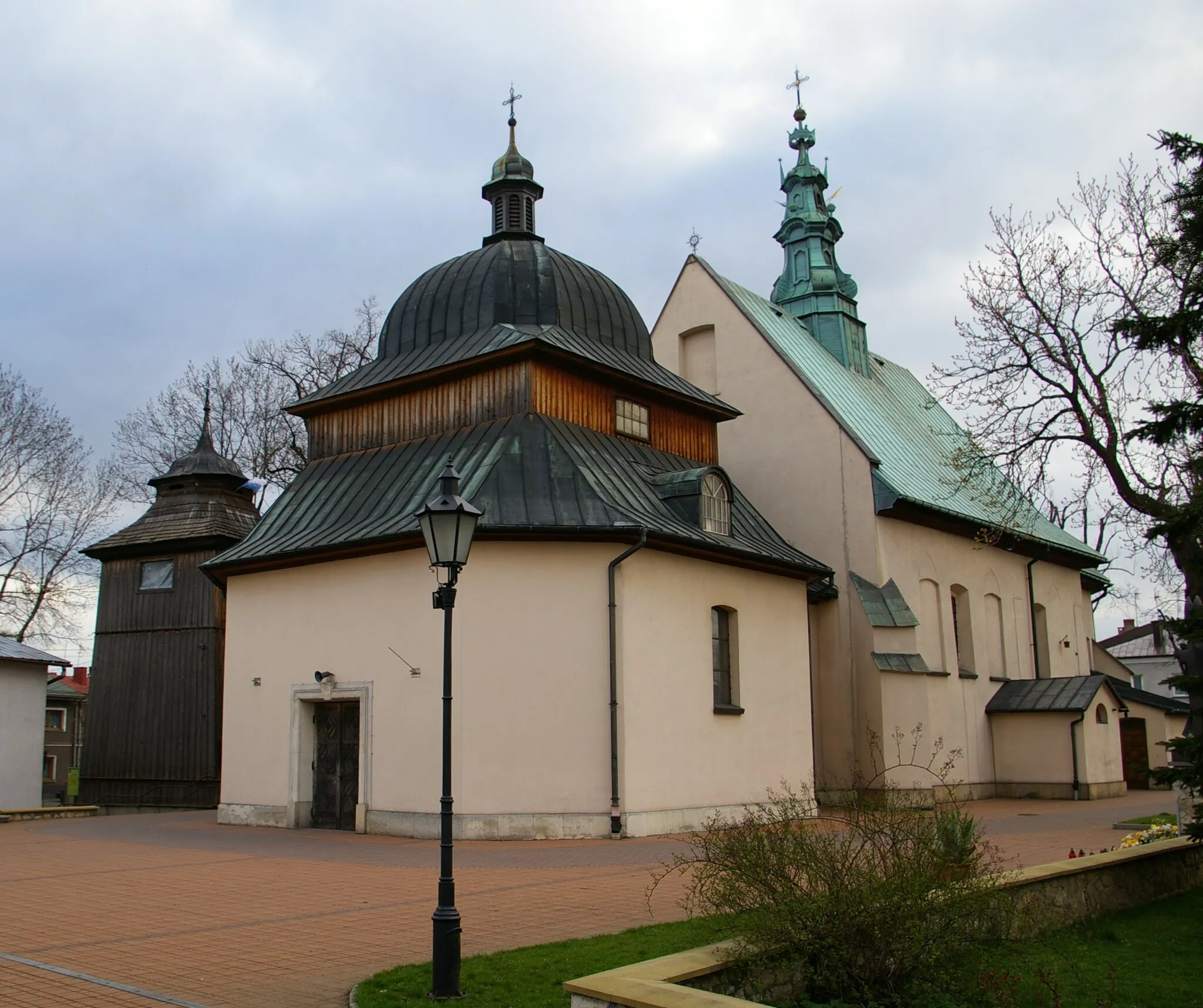 Photo showing: Parish church in Skała, Poland