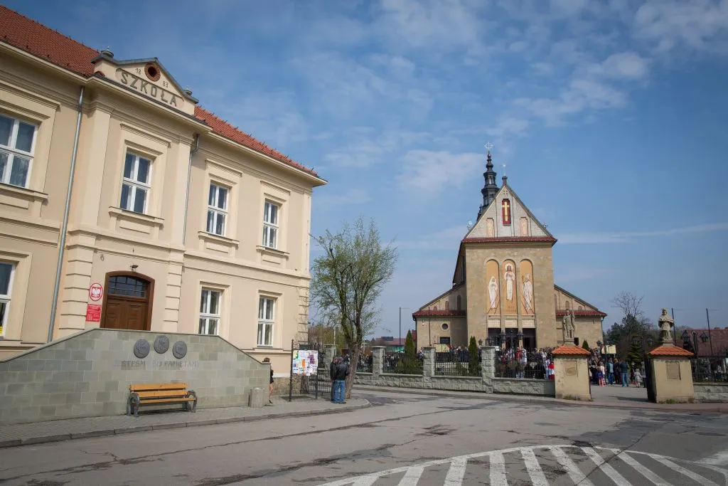 Photo showing: Rynek w Sułkowicach