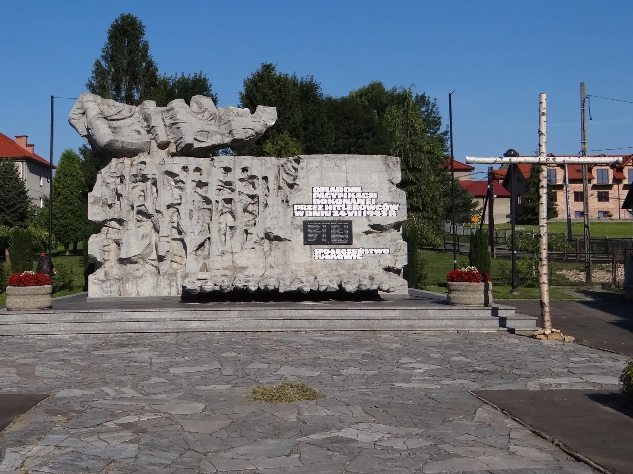 Photo showing: Pomnik ofiar wojny w Sułkowicach