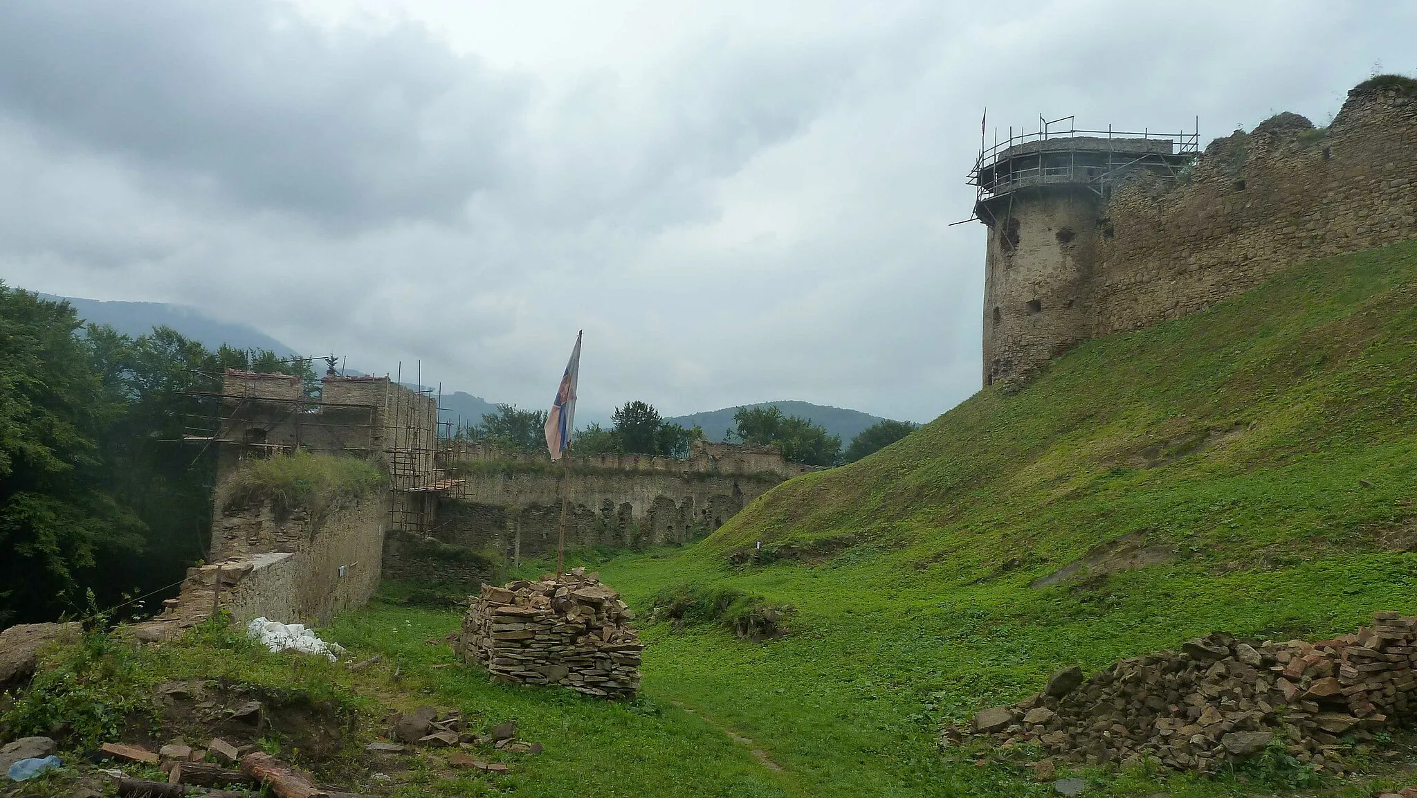 Photo showing: Zborovsky hrad