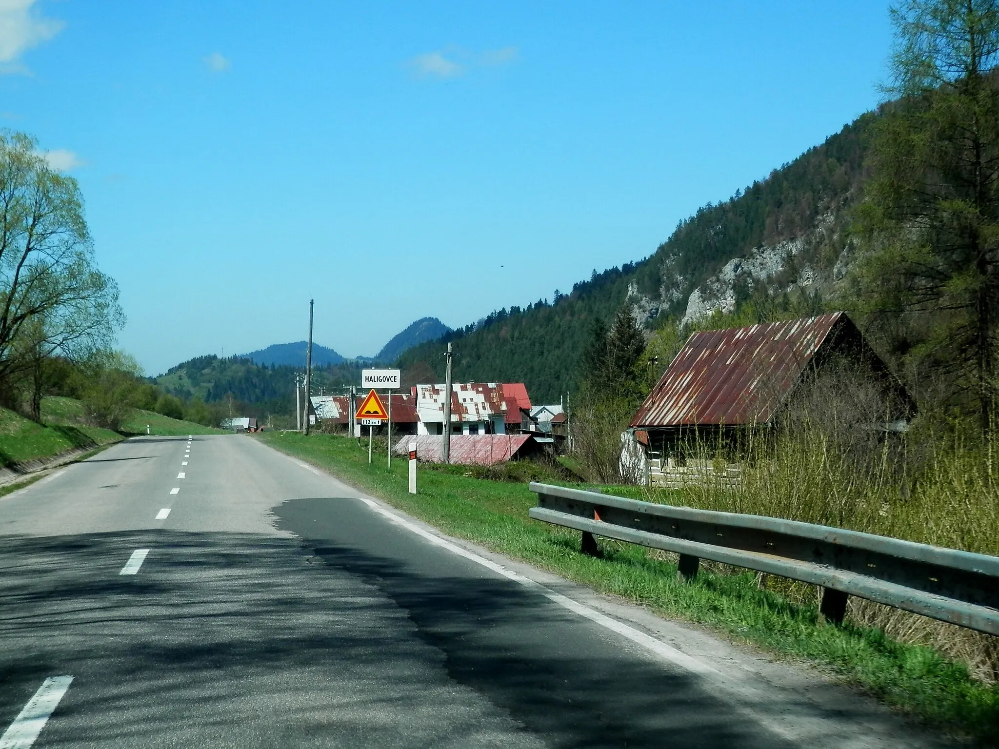 Photo showing: Spišská obec Haligovce, okres Stará Ľubovňa. Slovensko.