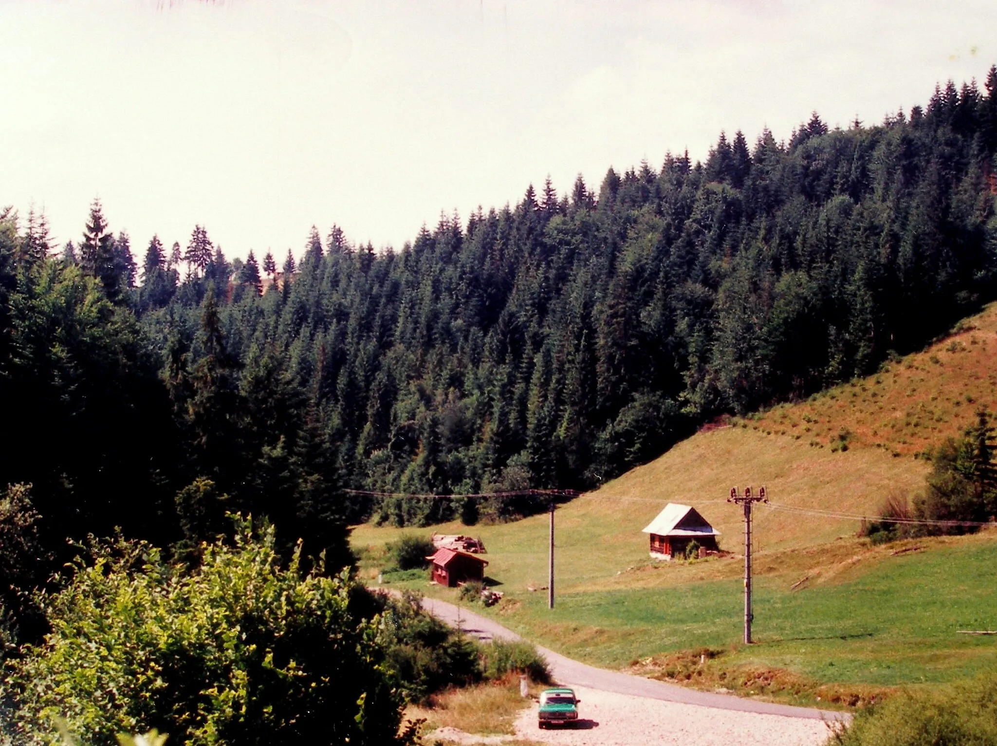 Photo showing: Hora Zvír pri obci Litmanová okres Stará Lubovňa, rok 1994.