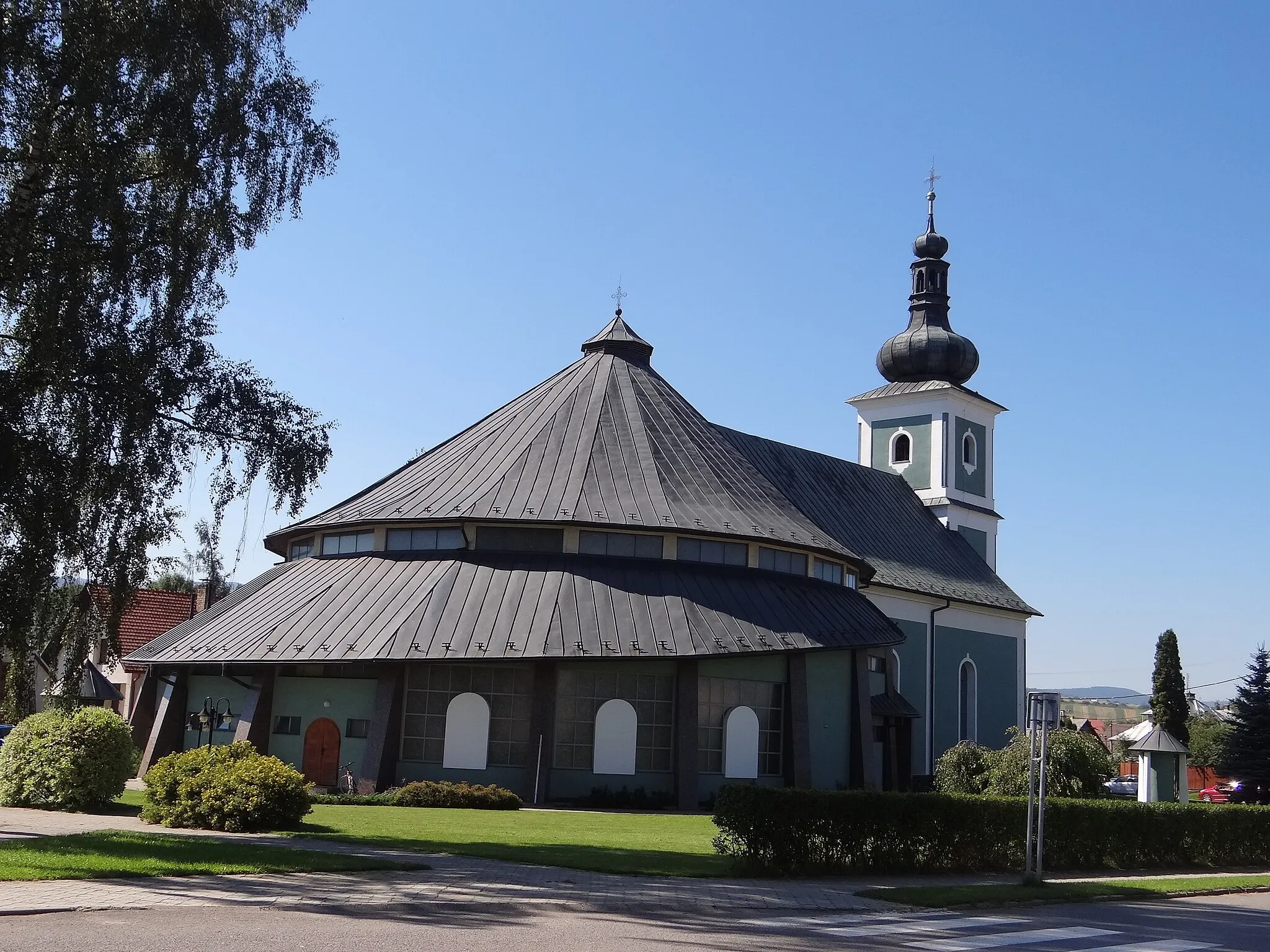 Photo showing: Liesek kostel (Kościół w Liesku)